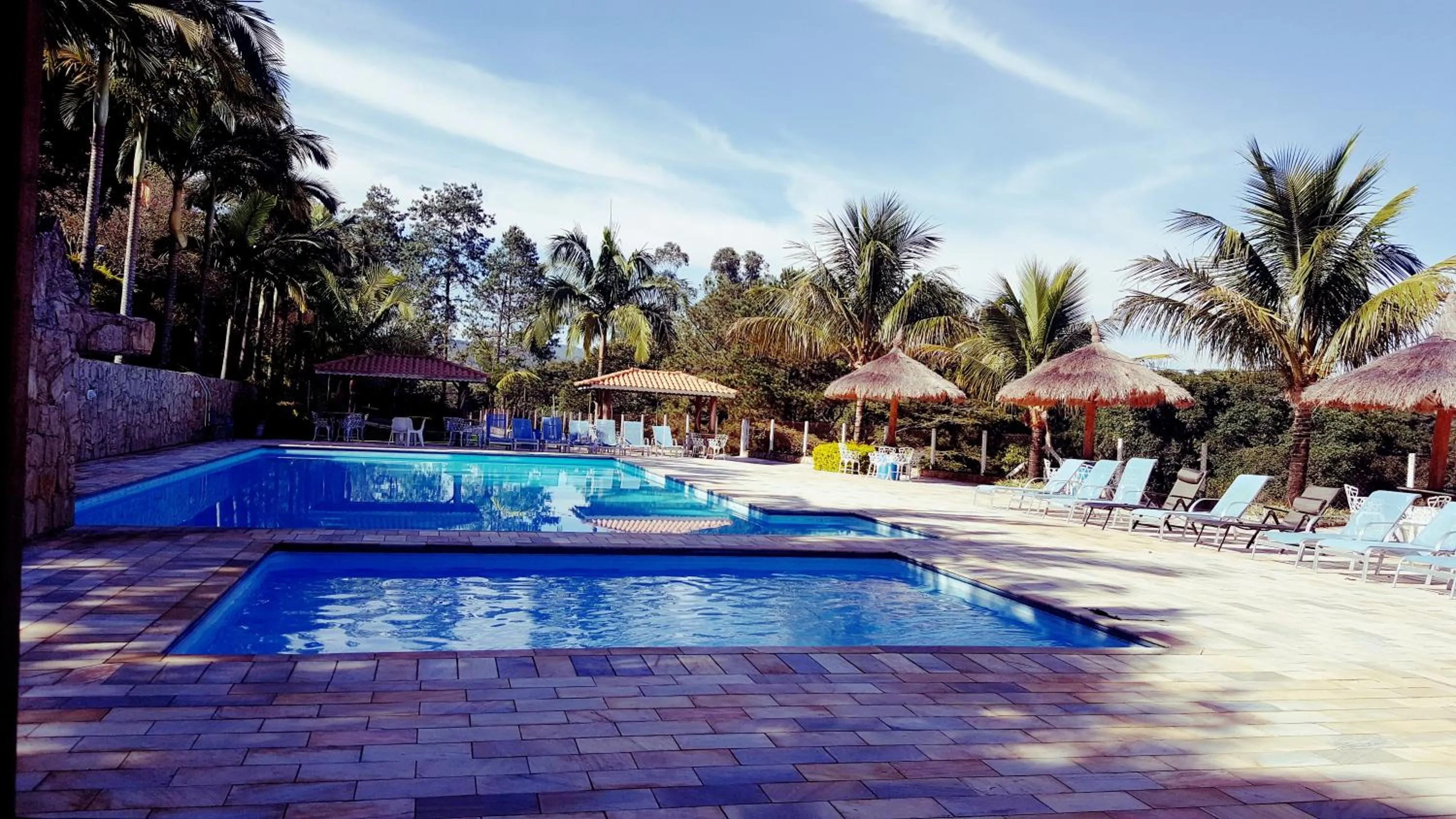 Swimming pool in Hotel Fazenda Villa Galicia