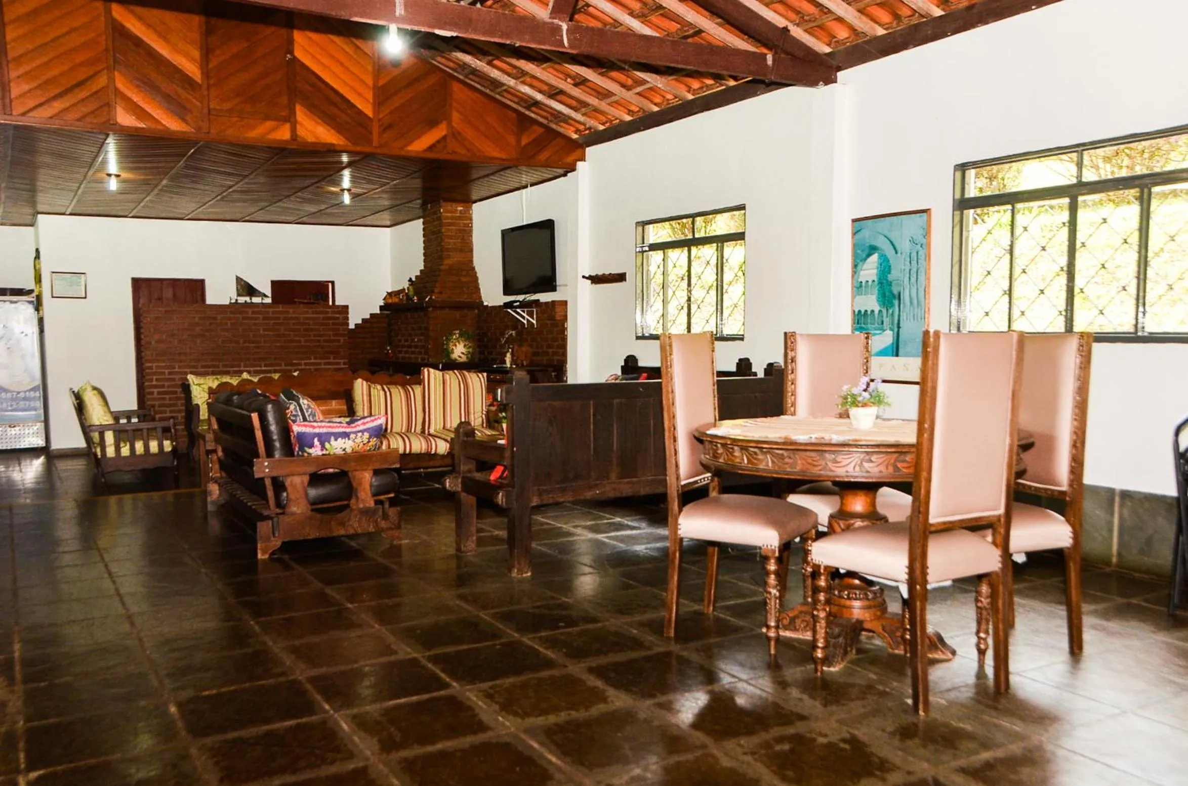 Lounge or bar in Hotel Fazenda Villa Galicia