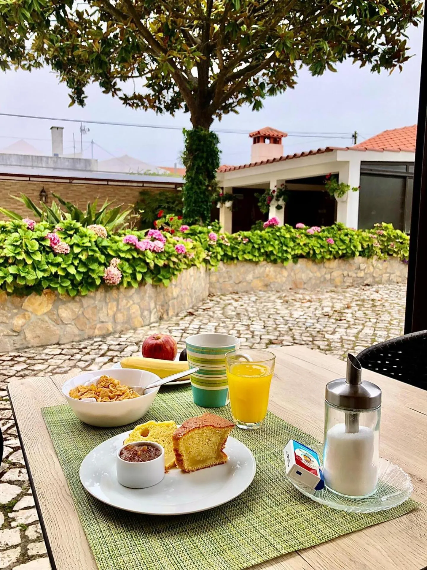 Patio in Granny´s Guesthouse