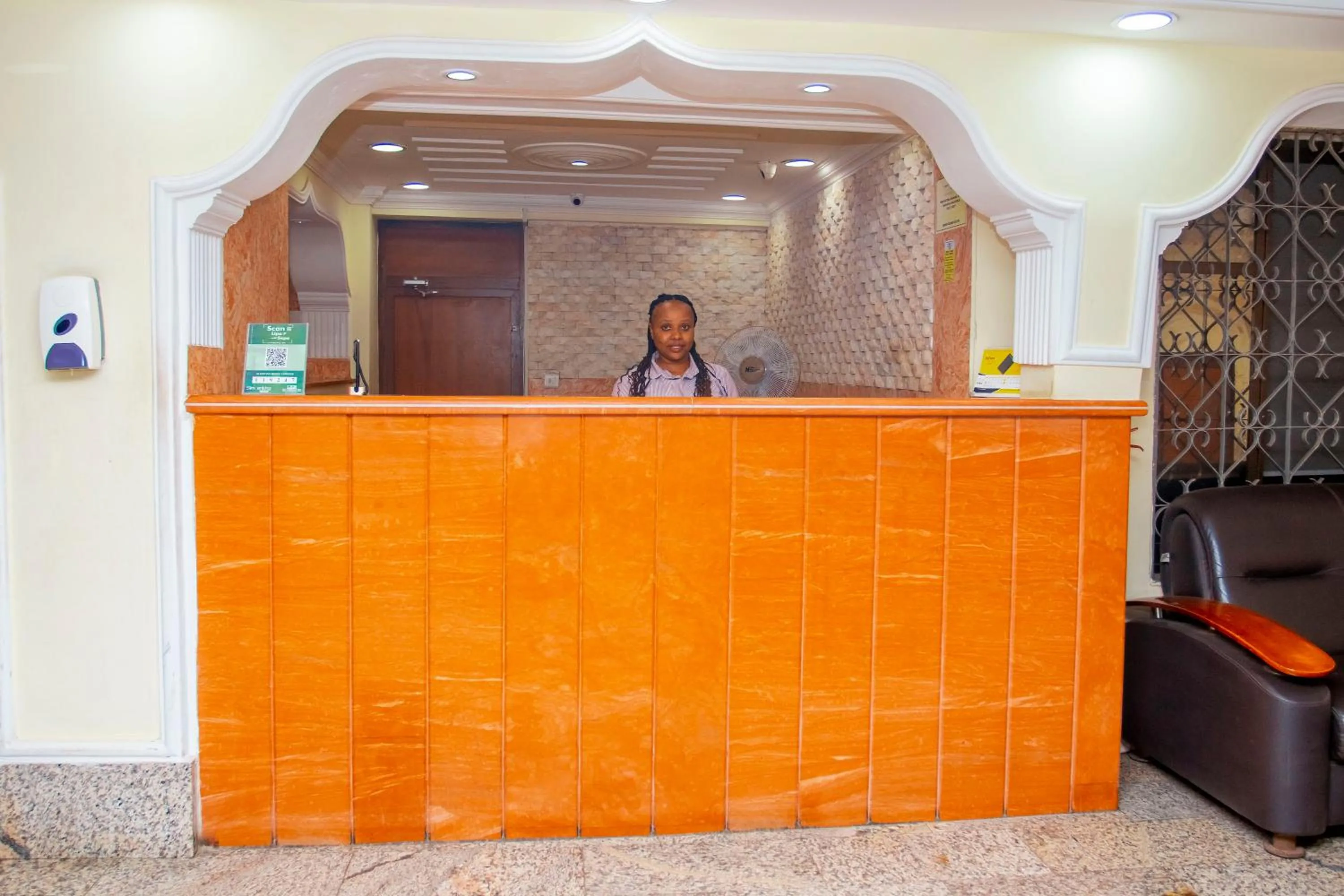 Staff in Sleep Inn Hotel - Kariakoo