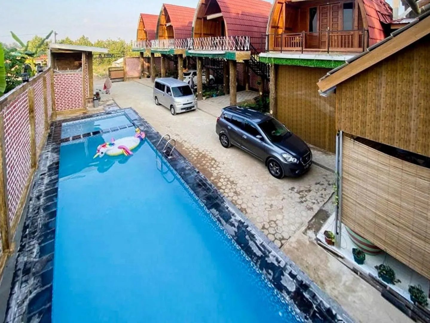 Swimming pool in The Lavana Villa LDR Bandar Lampung