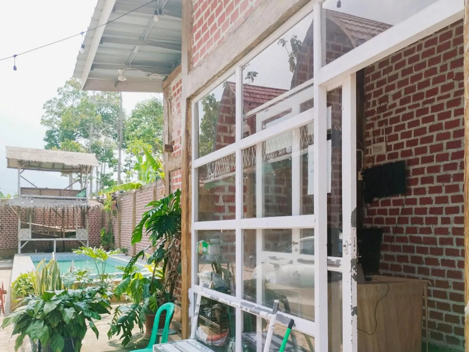 Garden view in The Lavana Villa LDR Bandar Lampung