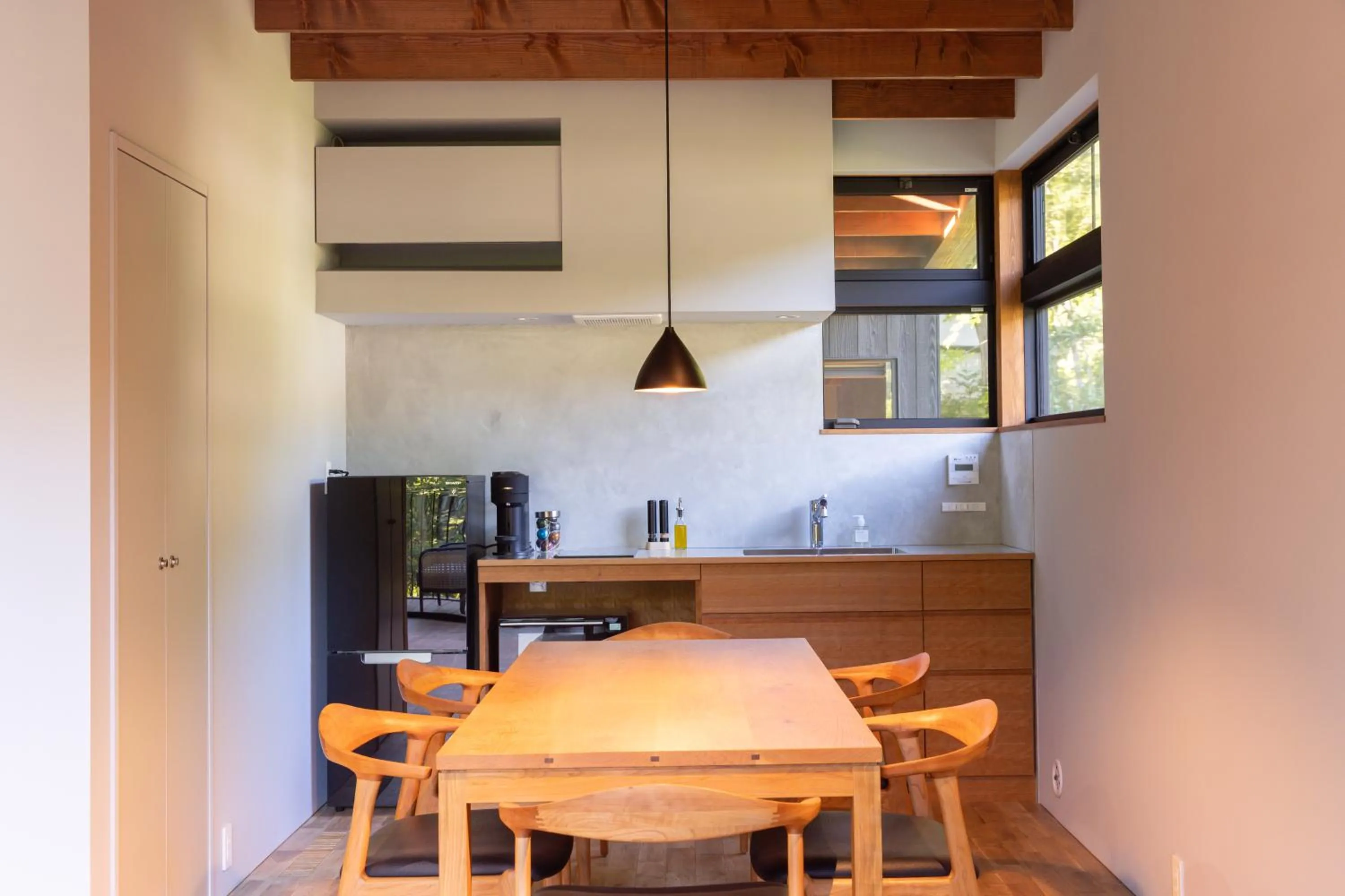 Kitchen or kitchenette in Hotarutei Villas