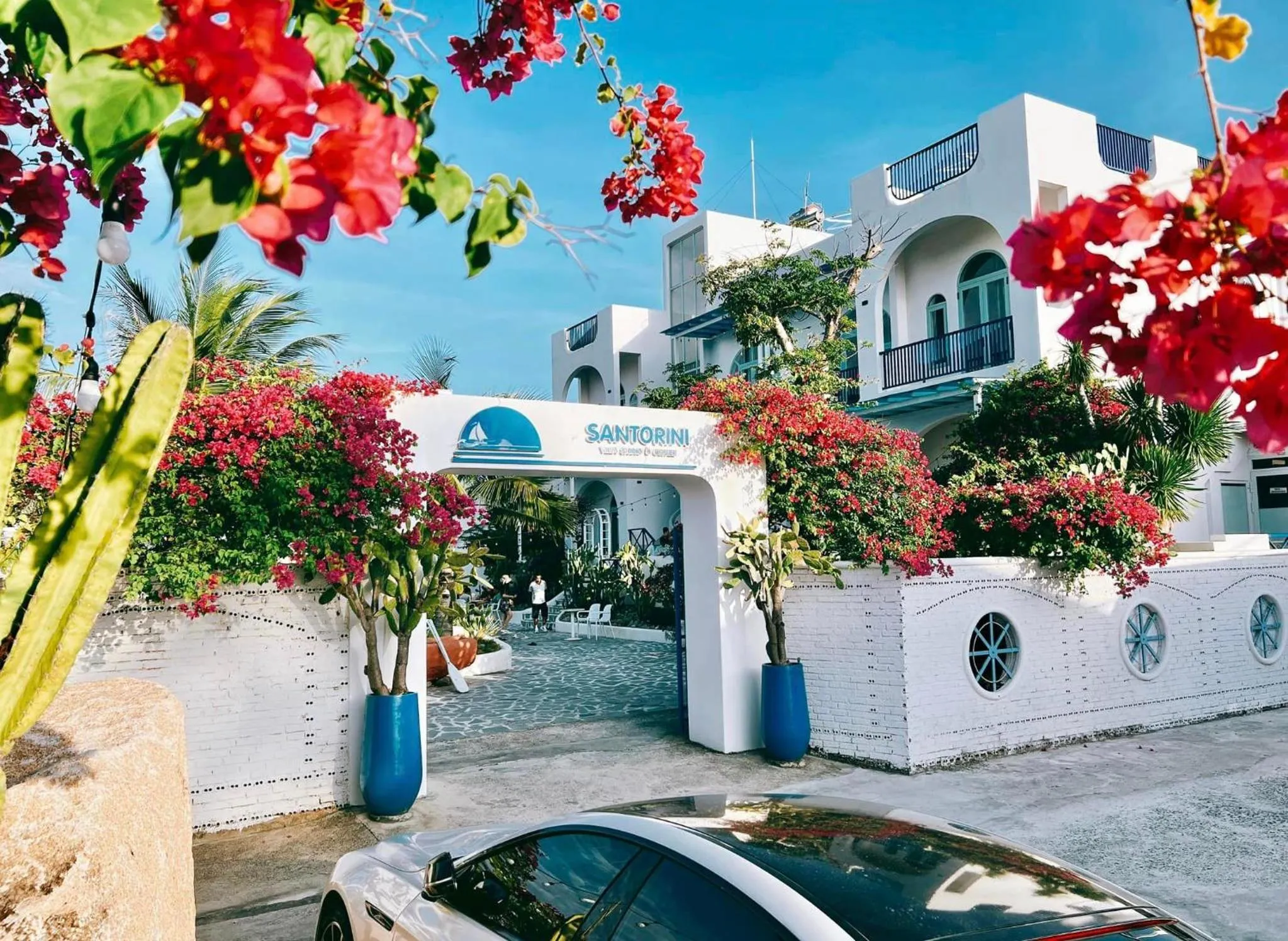 Property building in Santorini Villa Cam Ranh