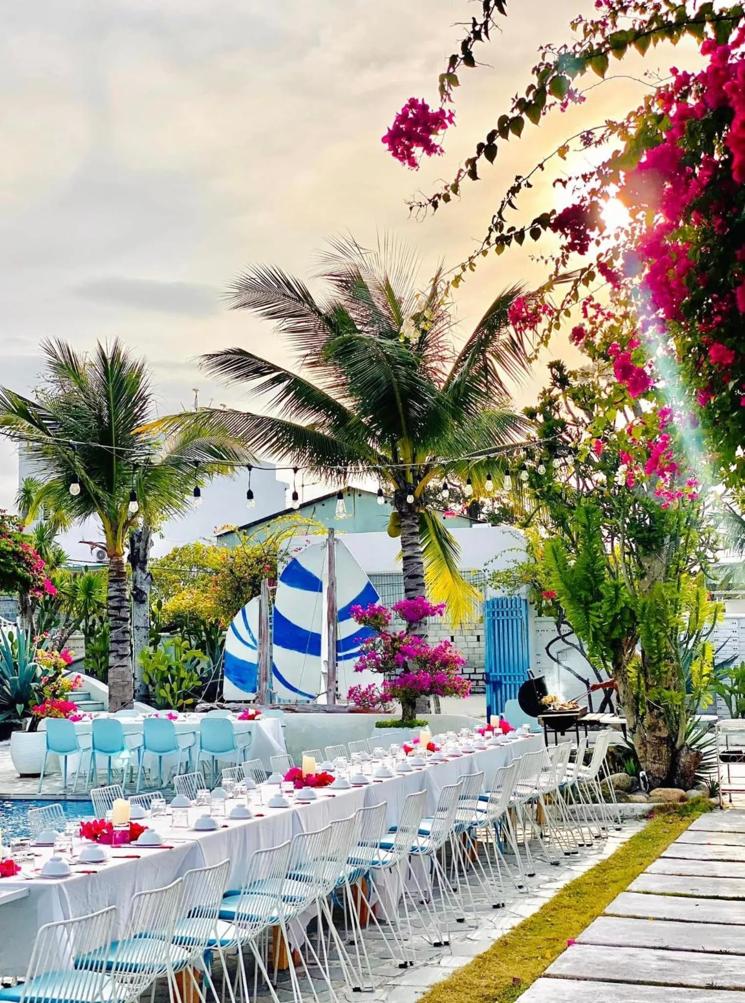 Day in Santorini Villa Cam Ranh