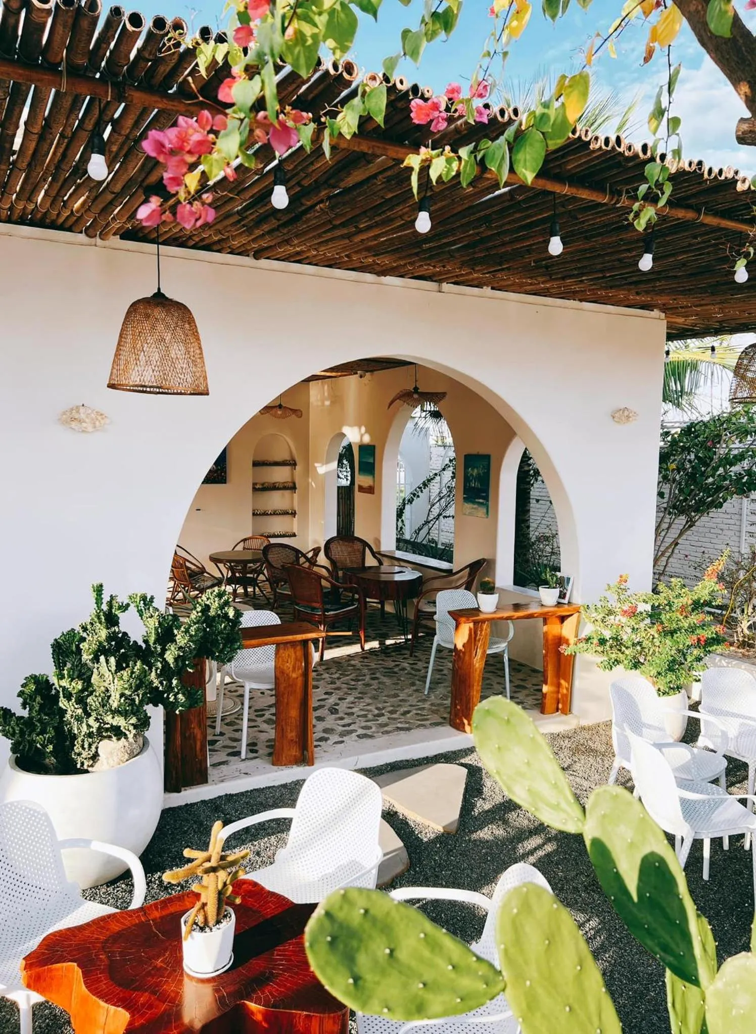 Natural landscape in Santorini Villa Cam Ranh