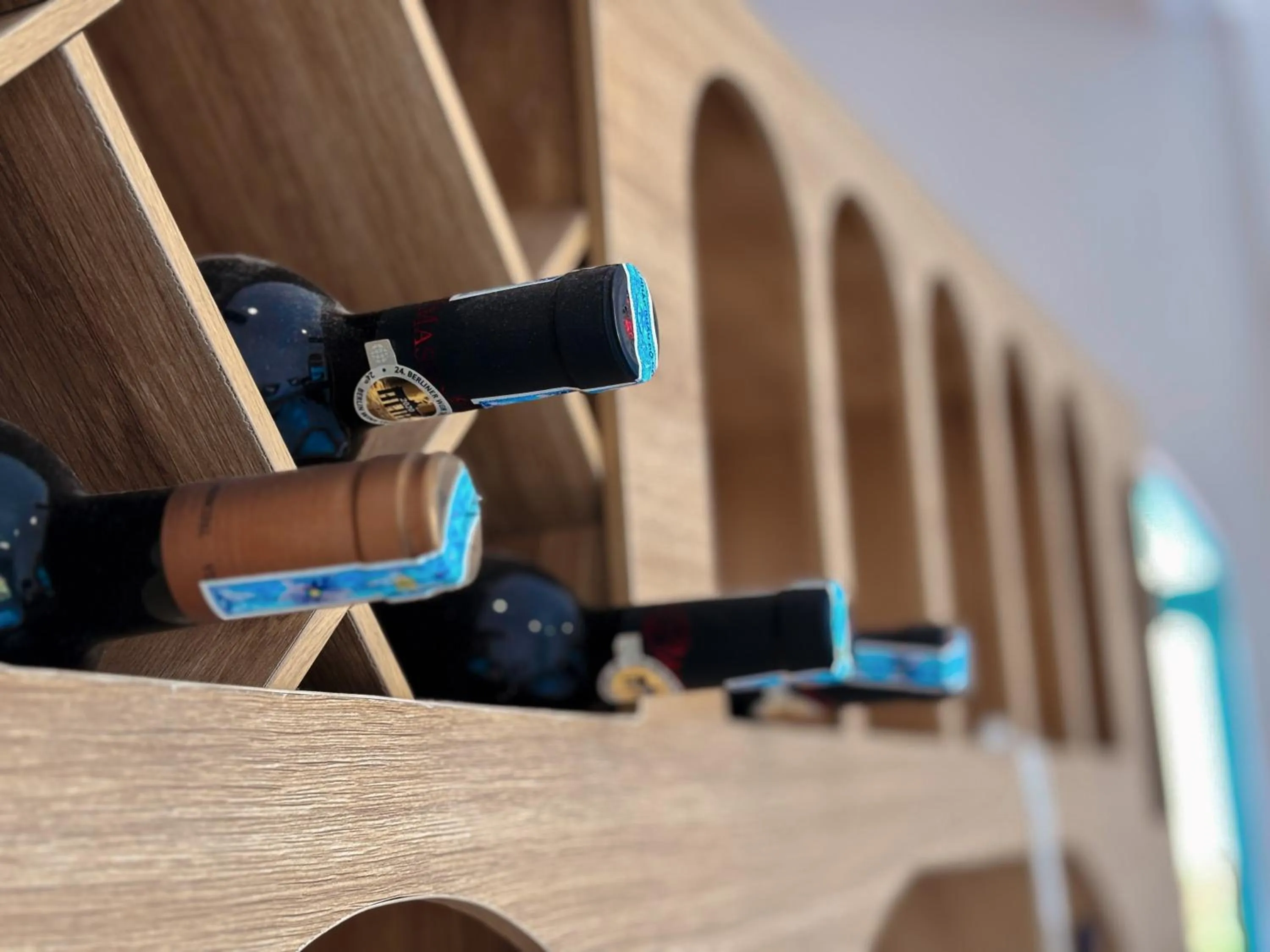 minibar in Santorini Villa Cam Ranh