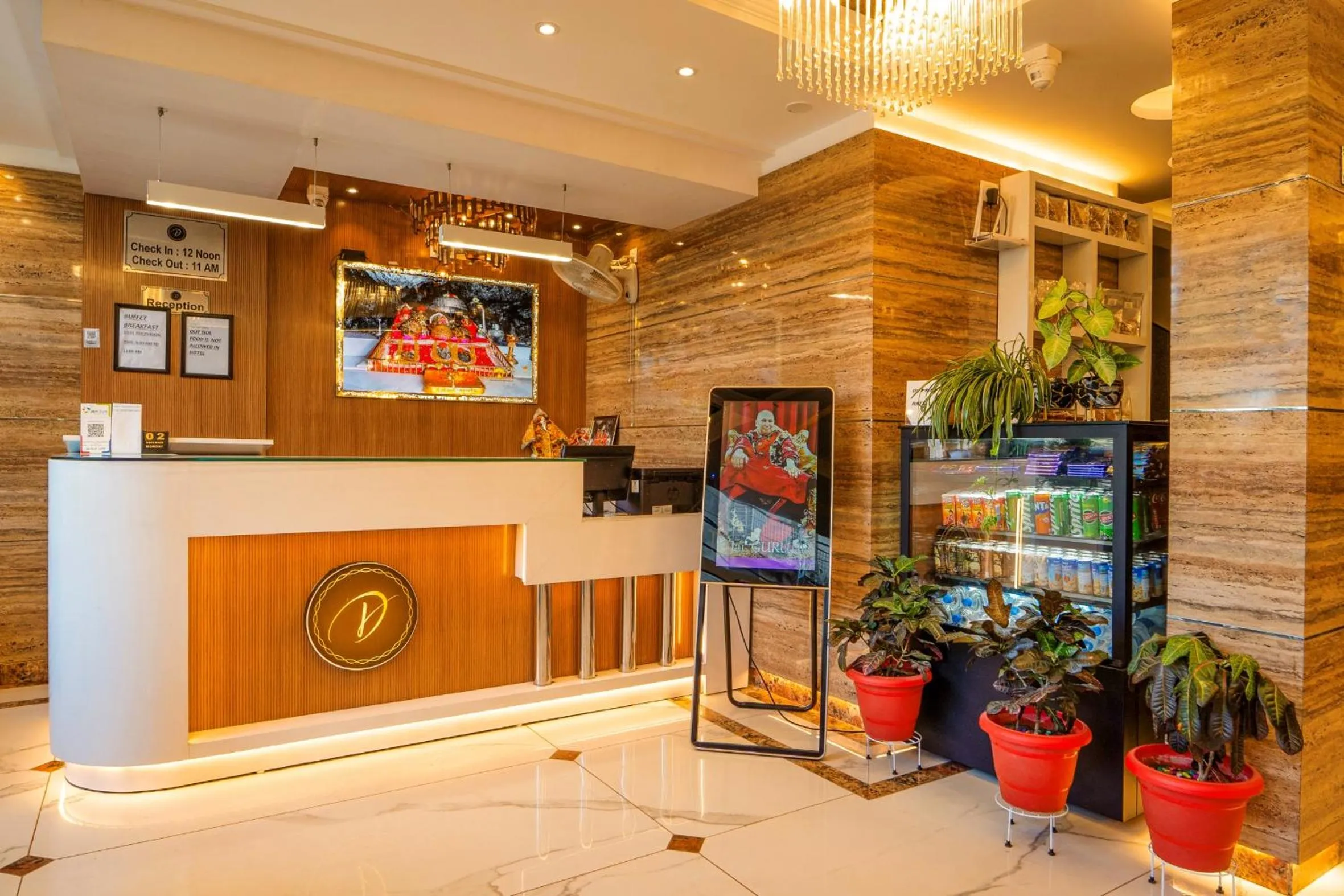 Lobby or reception in Hotel The Grand Dewan