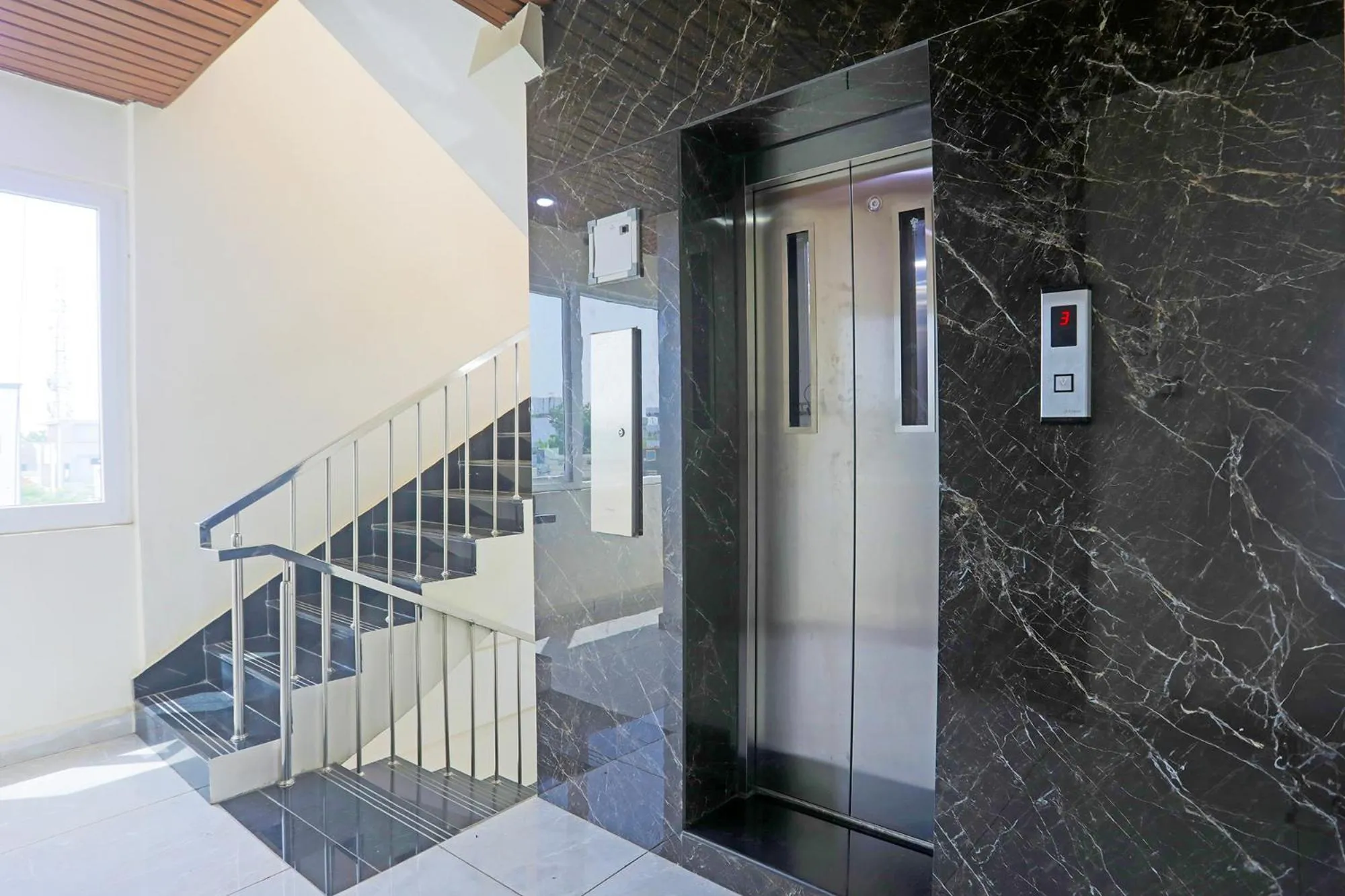 elevator in FabHotel RR Residency I - Nr Khammam Bus Stand