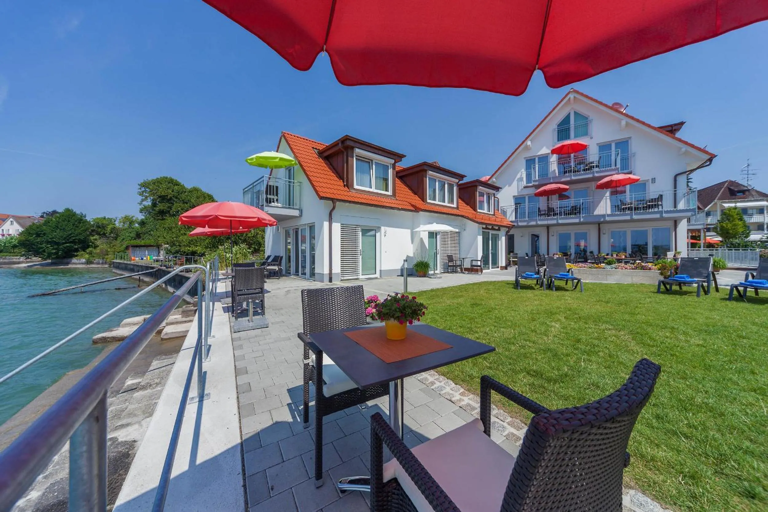 Beach in Seehotel BelRiva