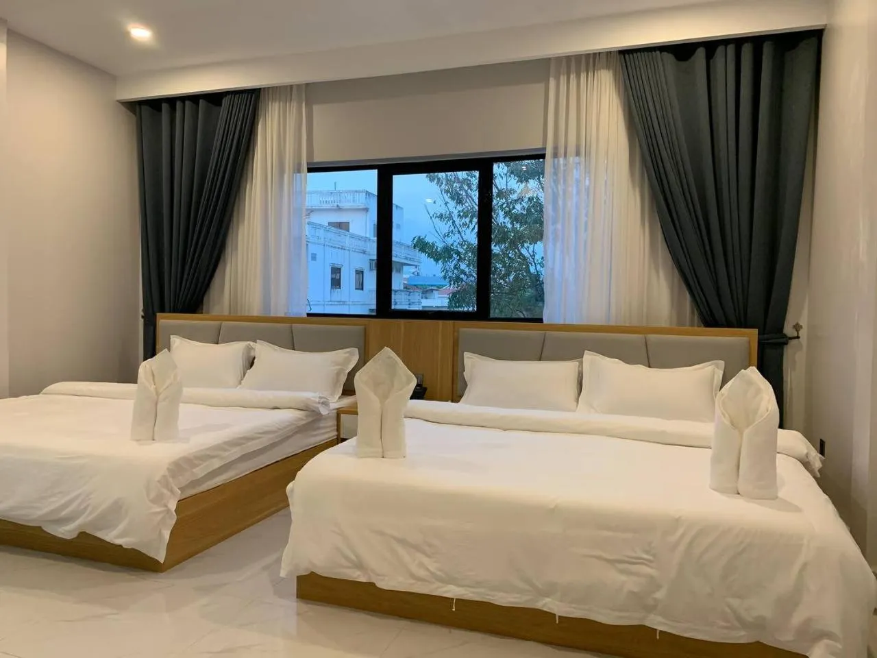 Bedroom, Bed in Nico’s Hotel and SkyBar