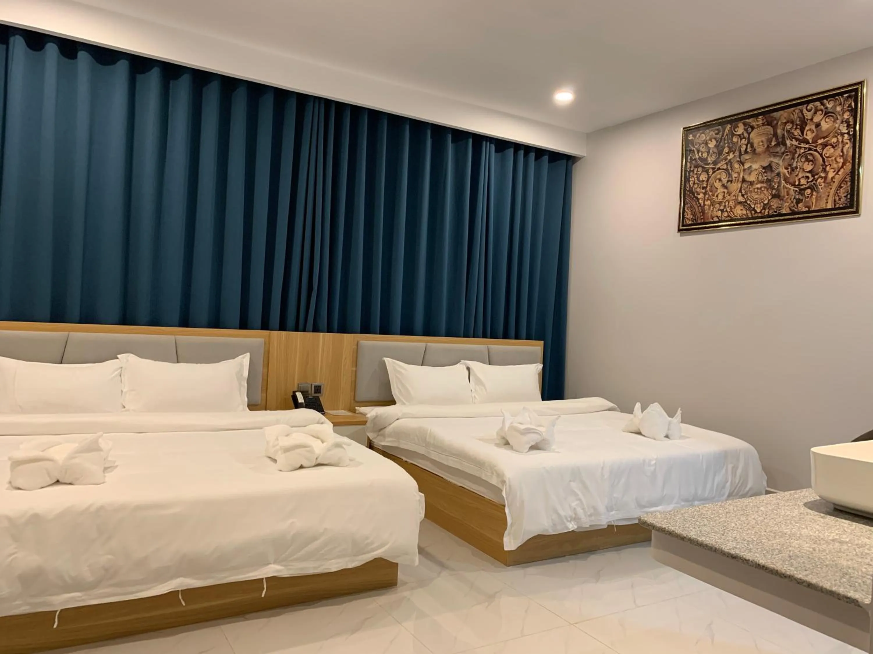 Bedroom, Bed in Nico’s Hotel and SkyBar