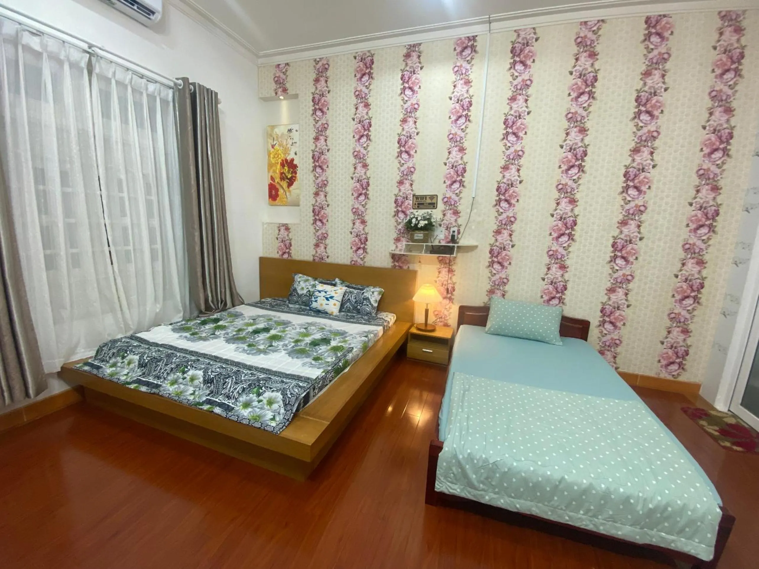 Bedroom, Bed in Villa sân vườn Misa