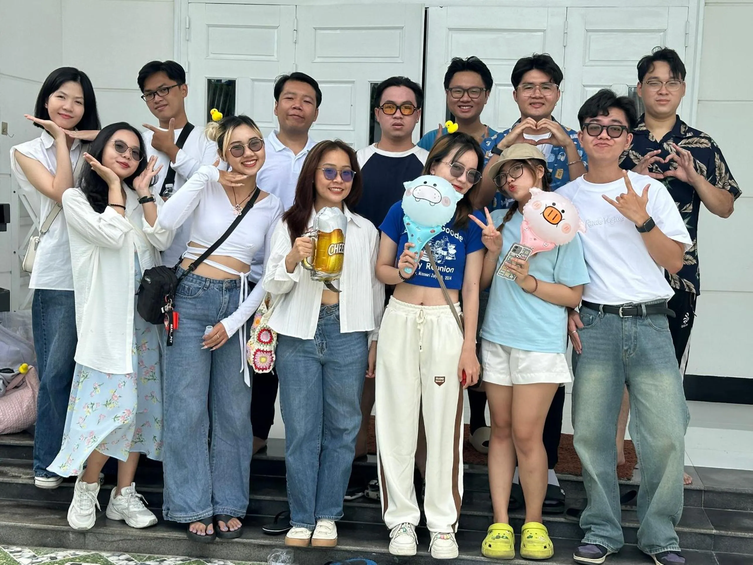 Guests in Villa sân vườn Misa