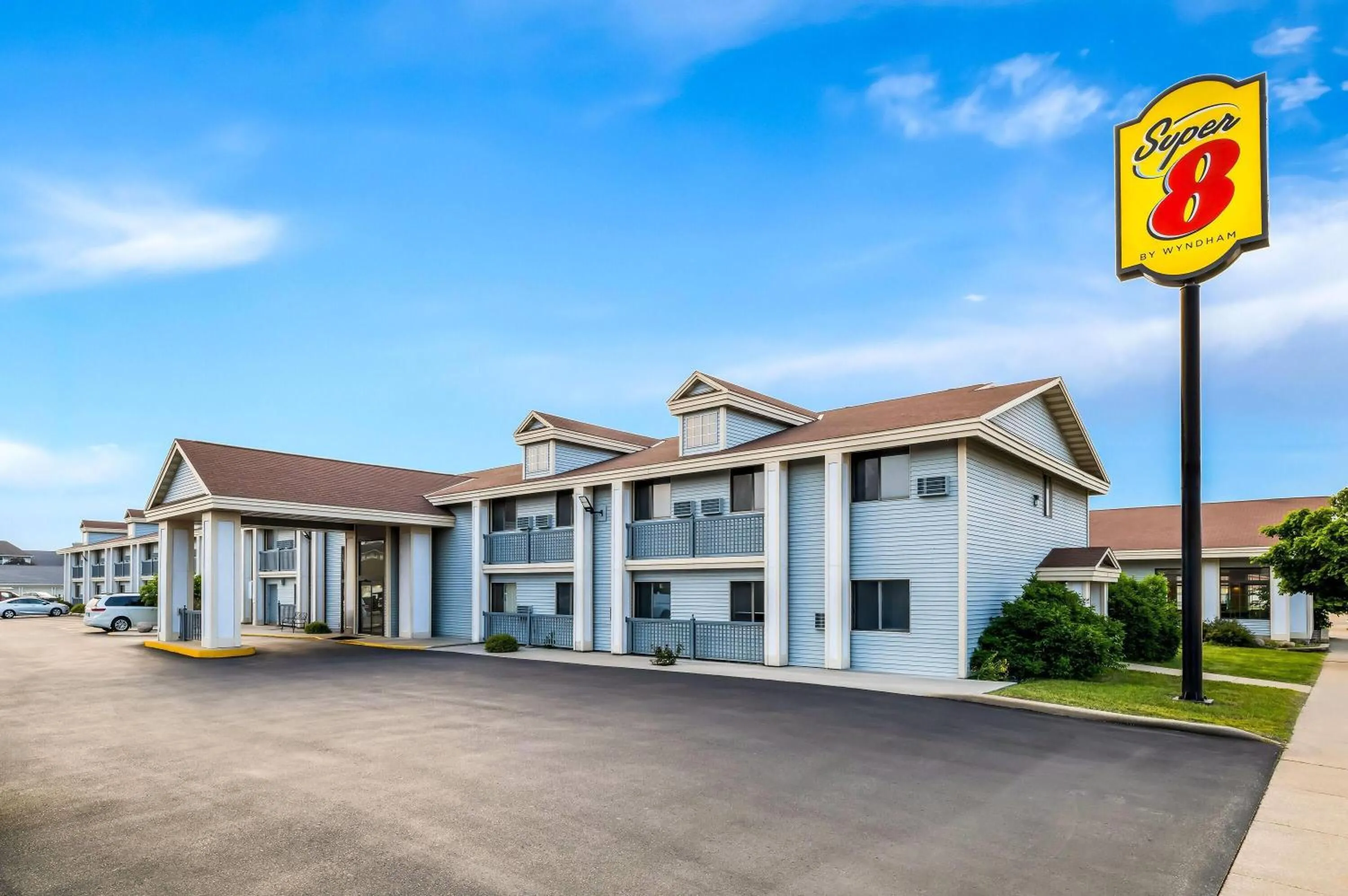 Property building in Super 8 by Wyndham La Crosse