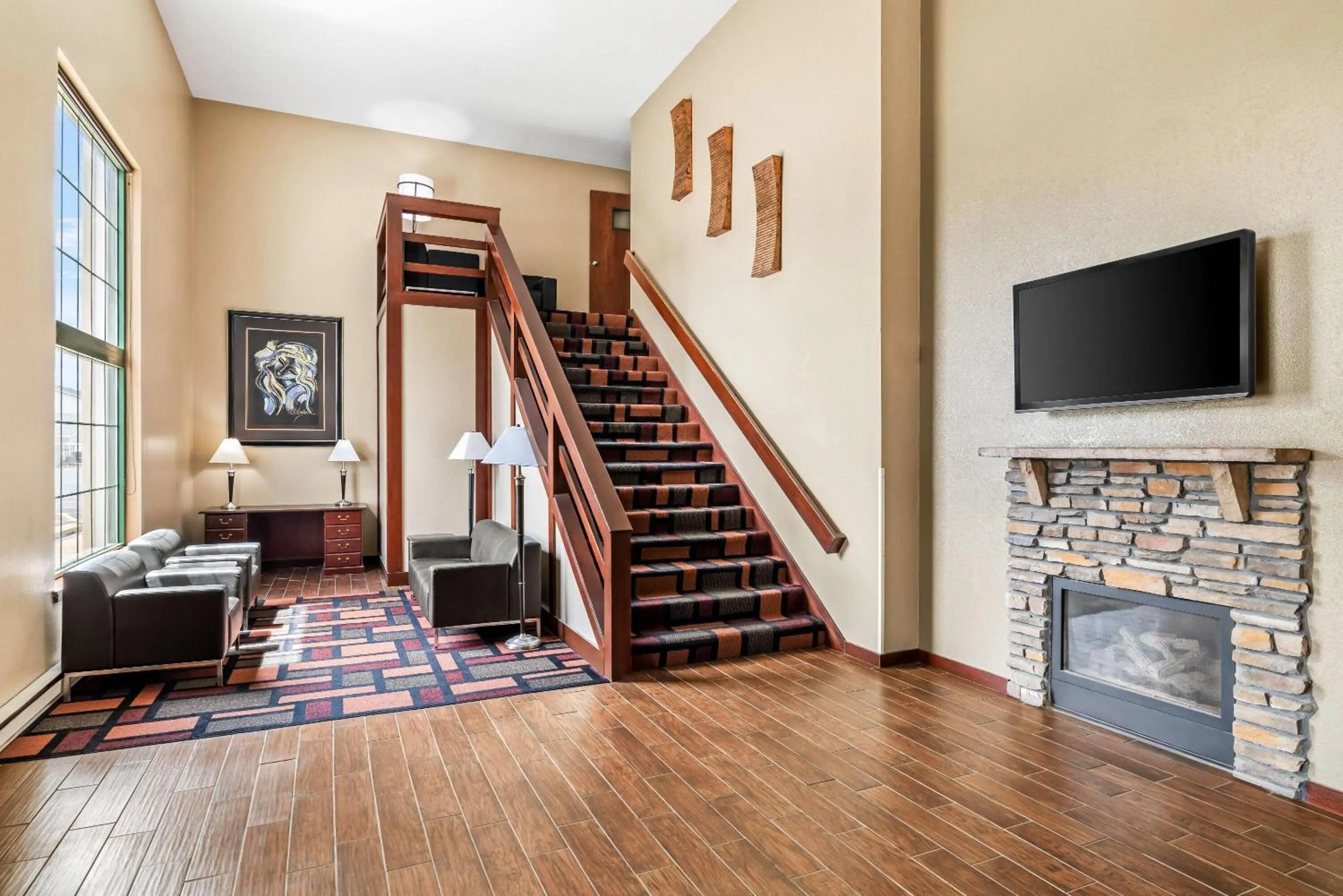 Lobby or reception in Super 8 by Wyndham La Crosse