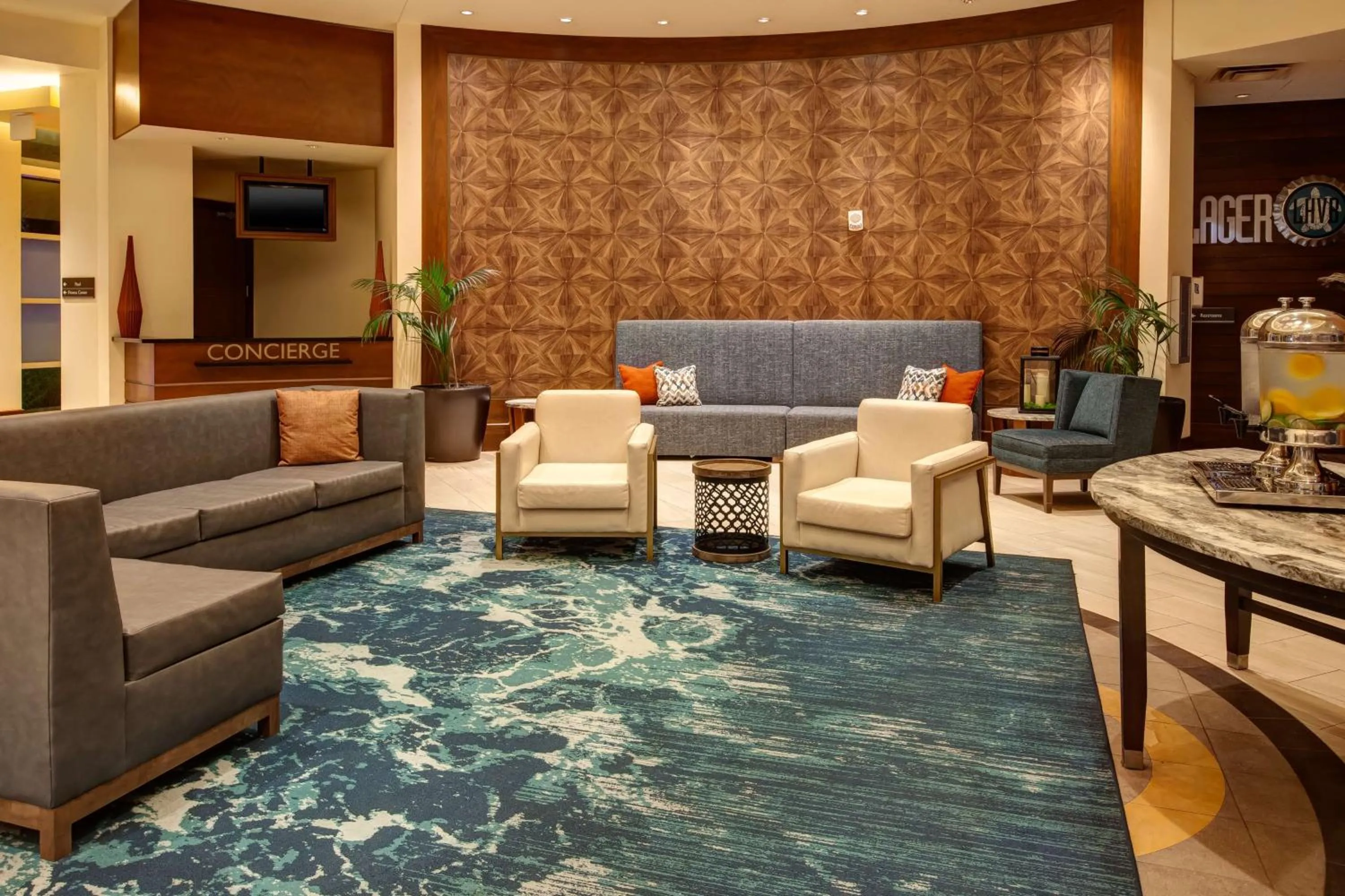 Lobby or reception in Hilton Garden Inn Virginia Beach Oceanfront