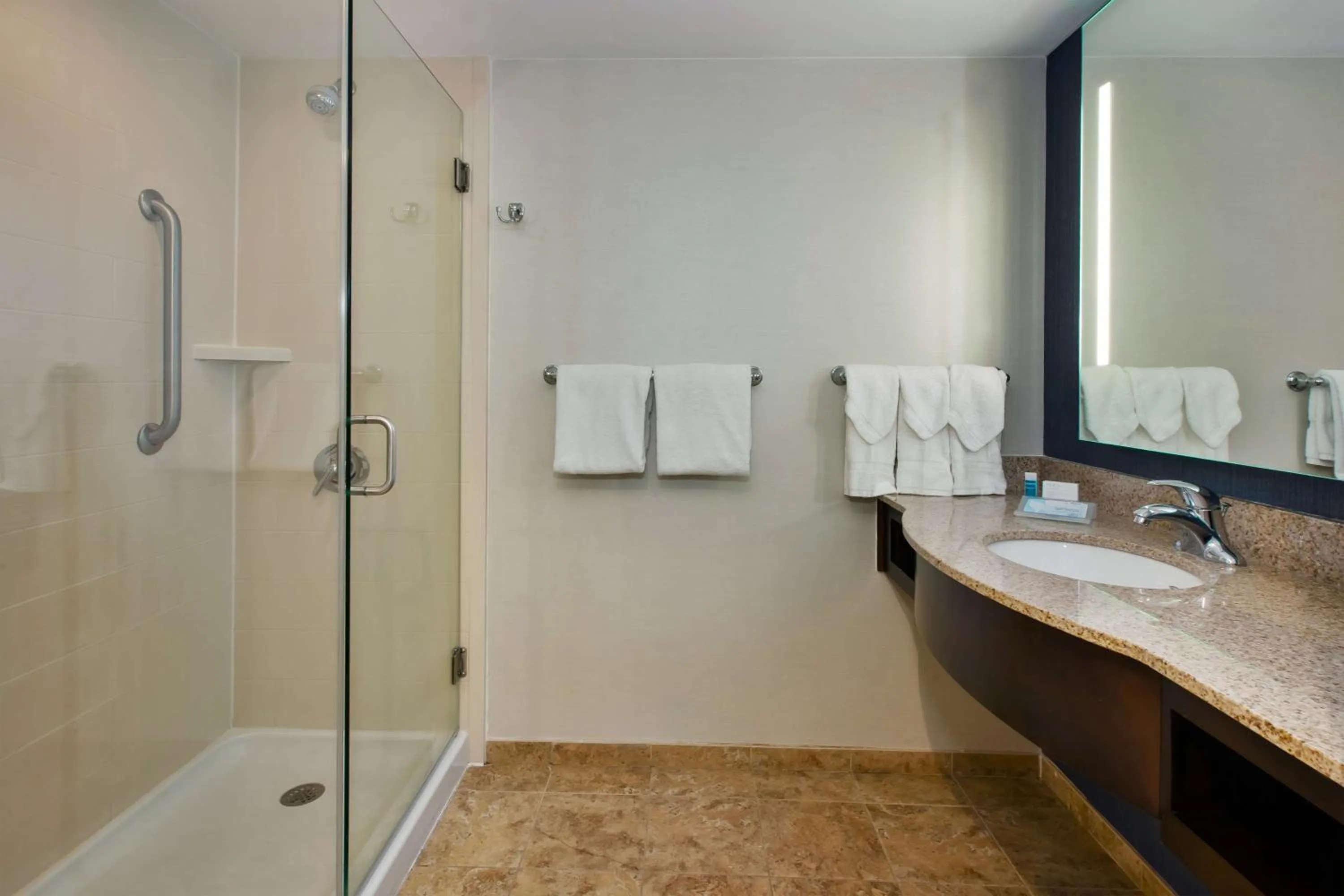 Bathroom in Hilton Garden Inn Virginia Beach Oceanfront