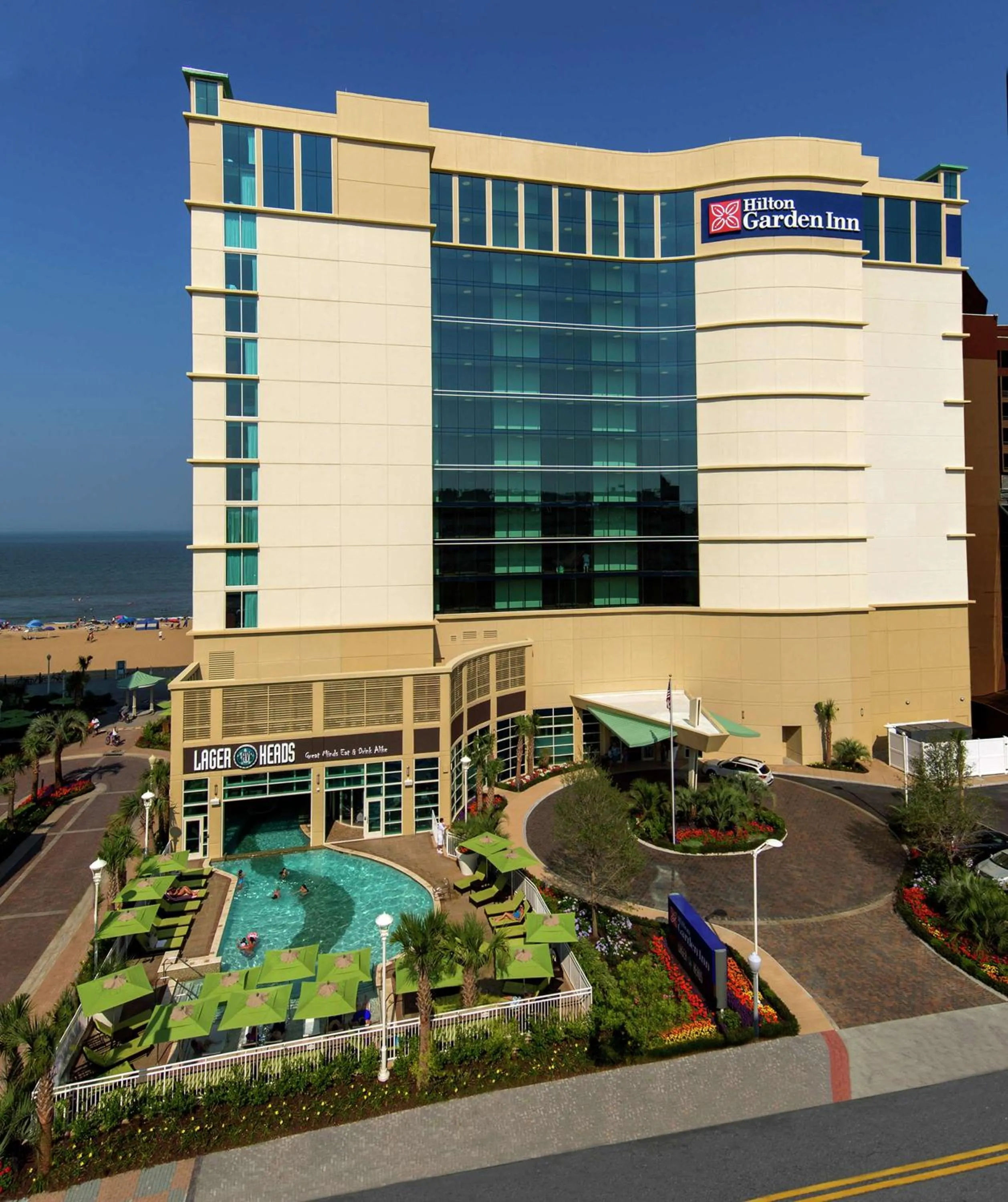 Property building in Hilton Garden Inn Virginia Beach Oceanfront