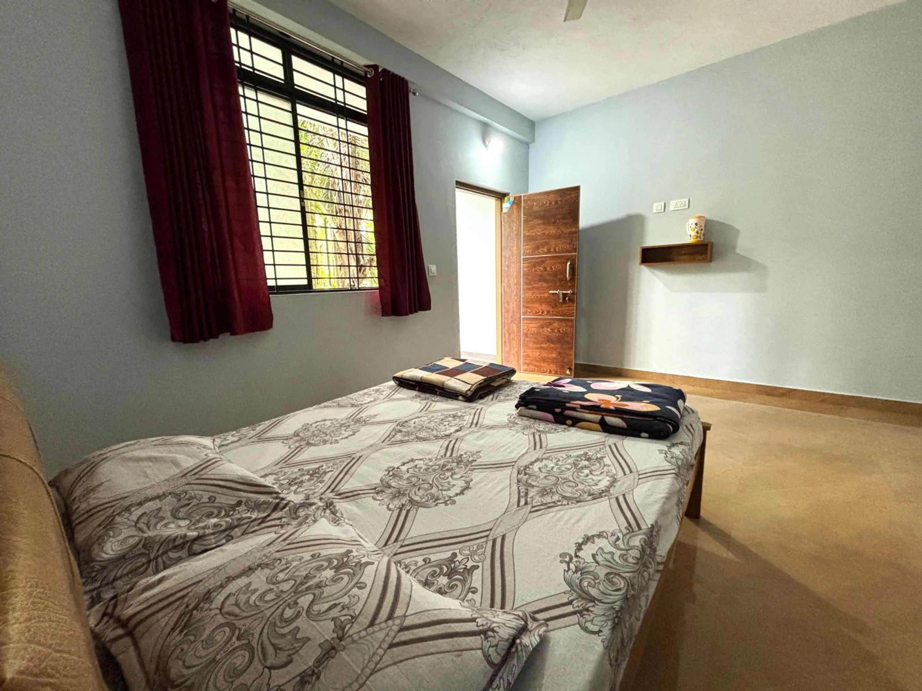 Bedroom in Sri Swarna Darvi Lodge Horanadu