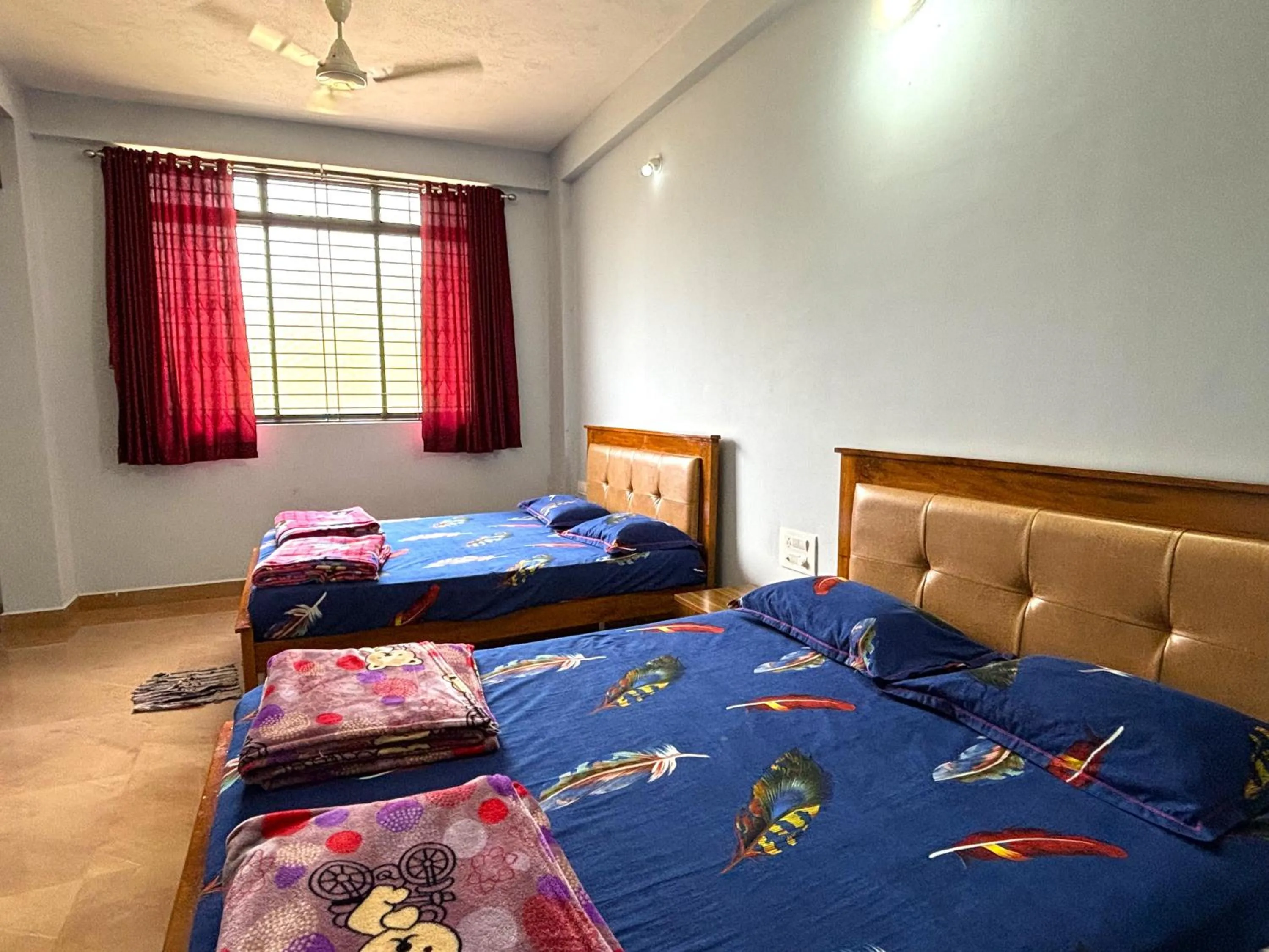 Bedroom in Sri Swarna Darvi Lodge Horanadu