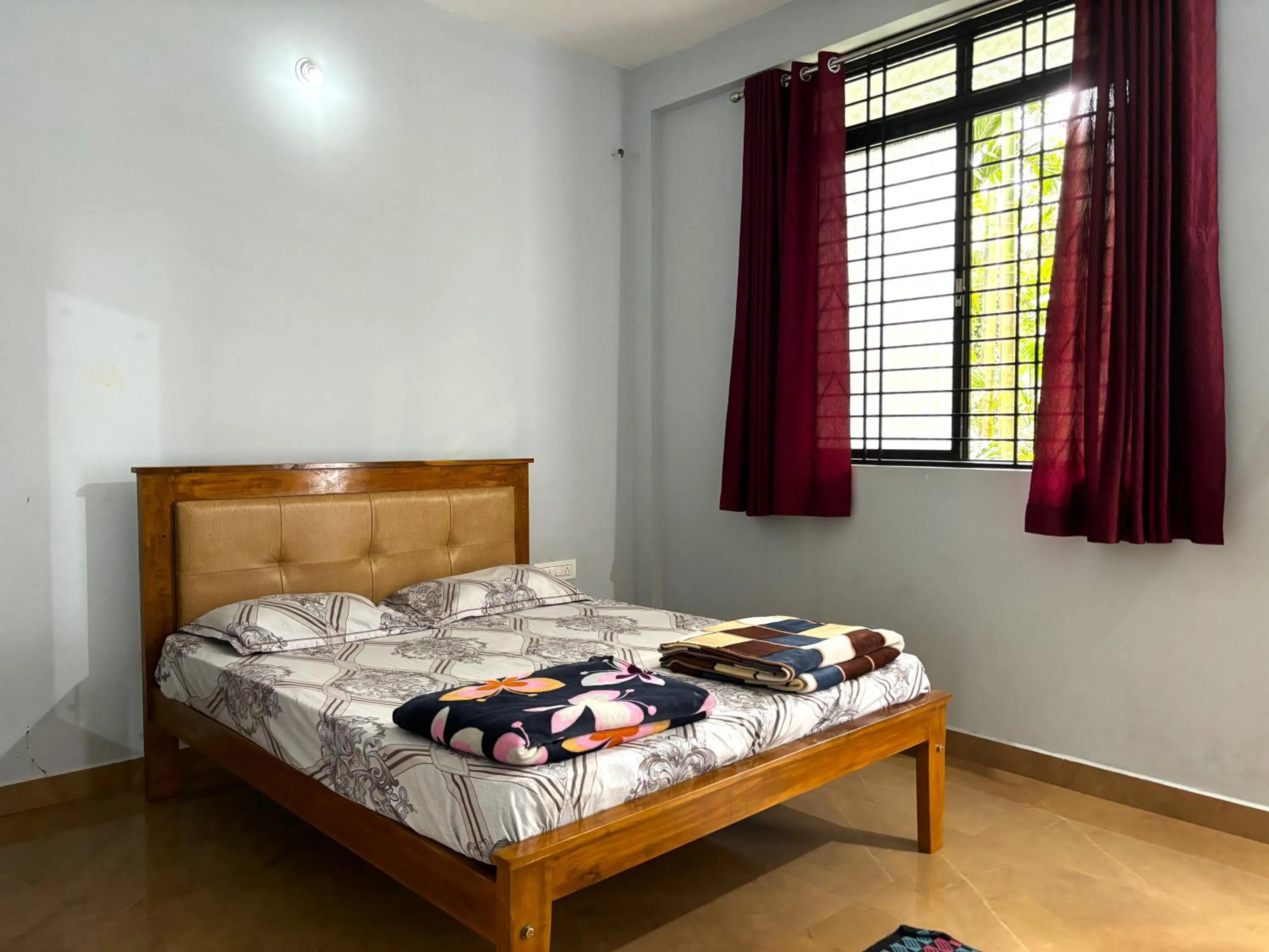 Bedroom in Sri Swarna Darvi Lodge Horanadu
