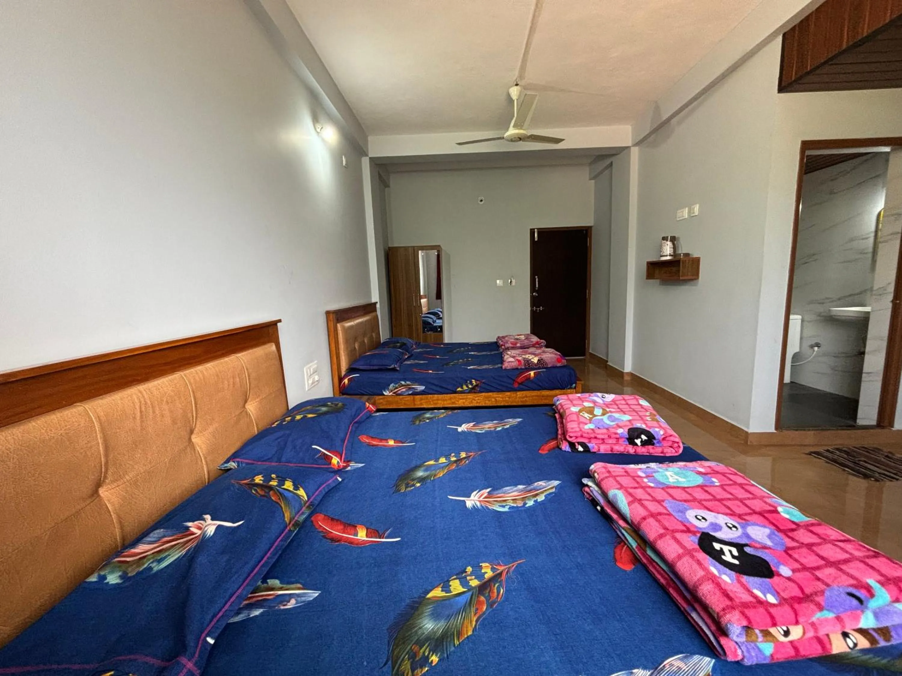 Bedroom in Sri Swarna Darvi Lodge Horanadu