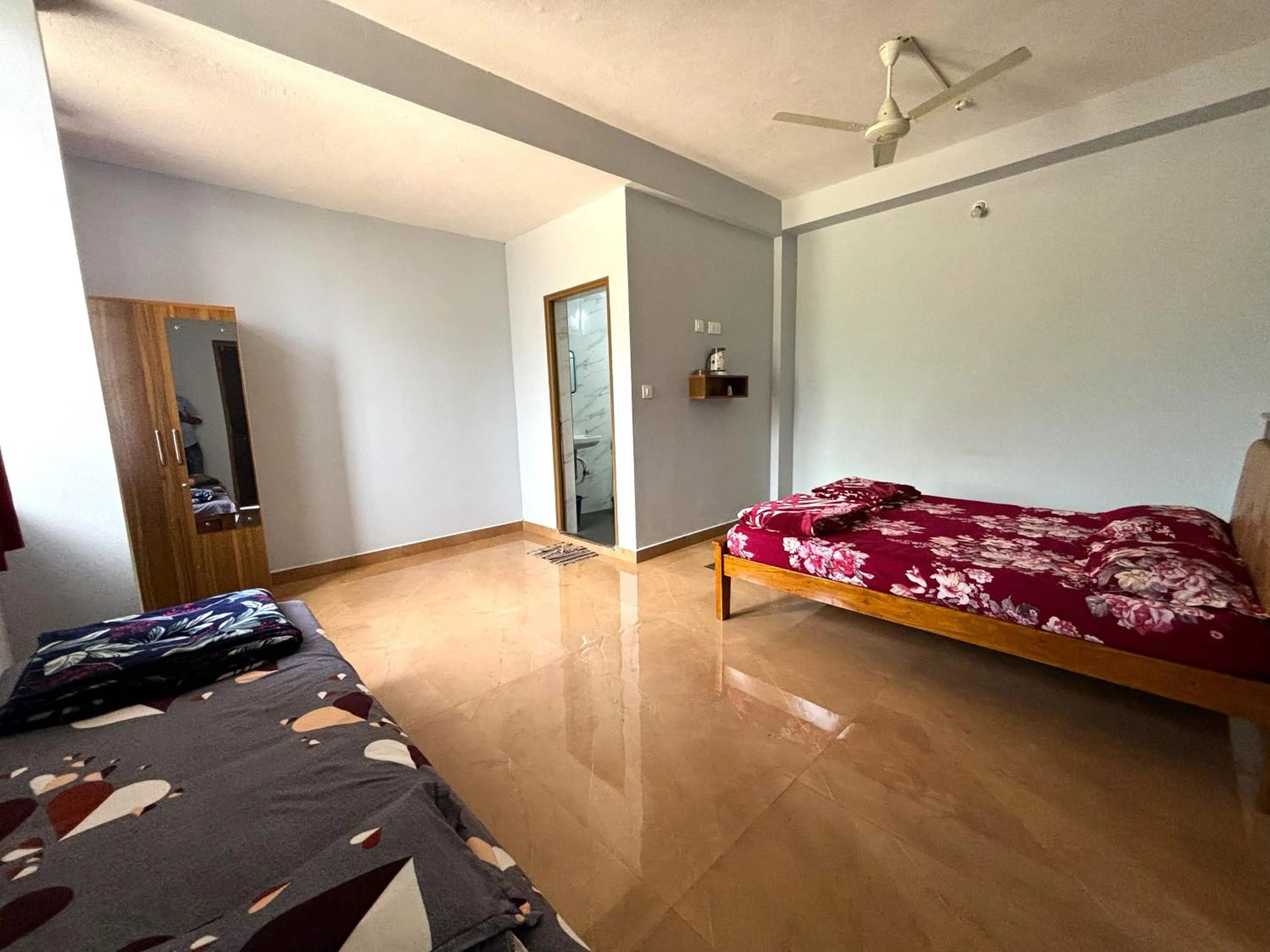 Bedroom in Sri Swarna Darvi Lodge Horanadu
