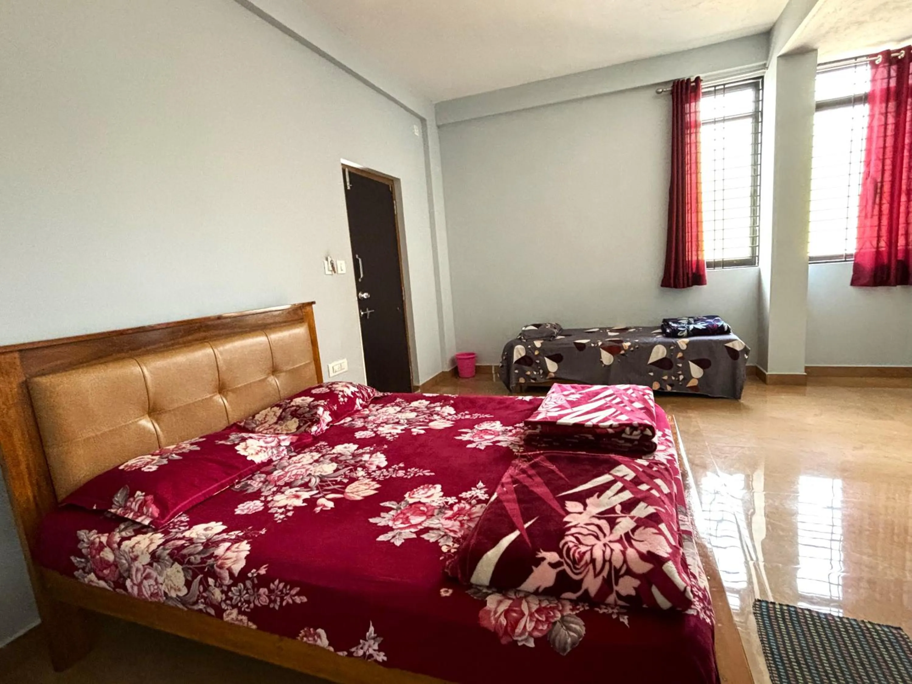 Bedroom in Sri Swarna Darvi Lodge Horanadu