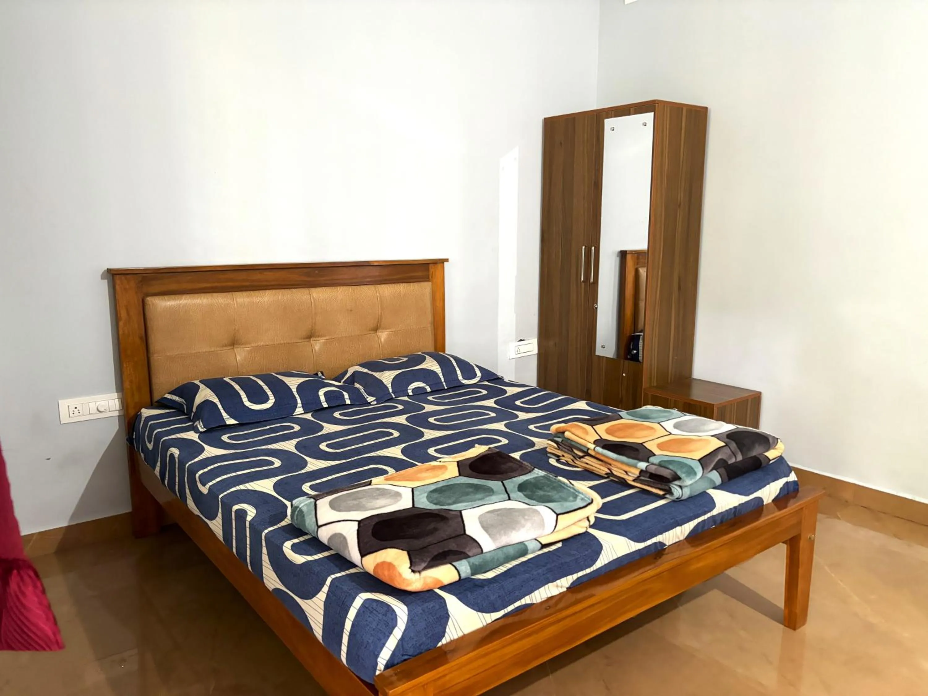 Bedroom in Sri Swarna Darvi Lodge Horanadu