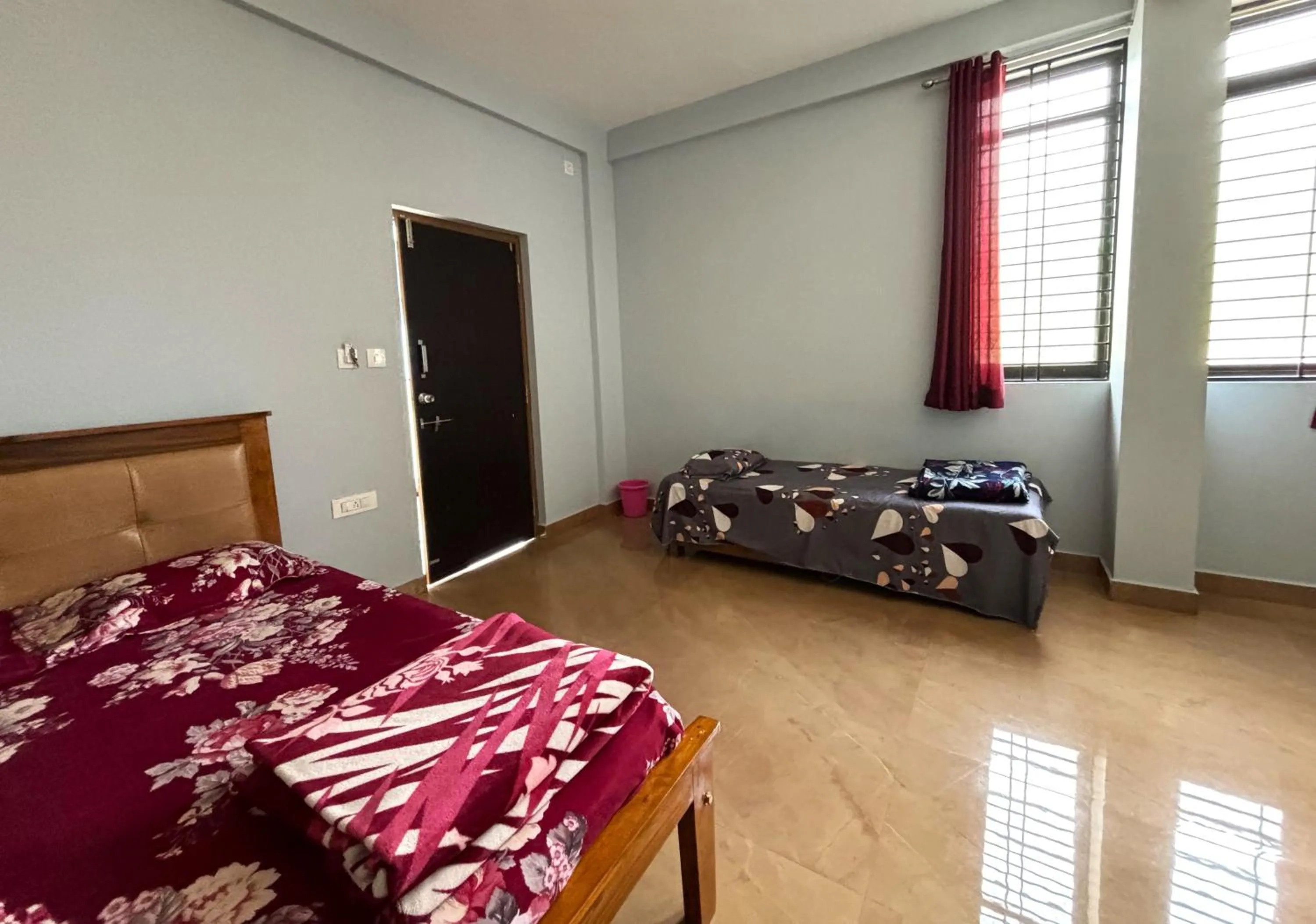 Bedroom in Sri Swarna Darvi Lodge Horanadu