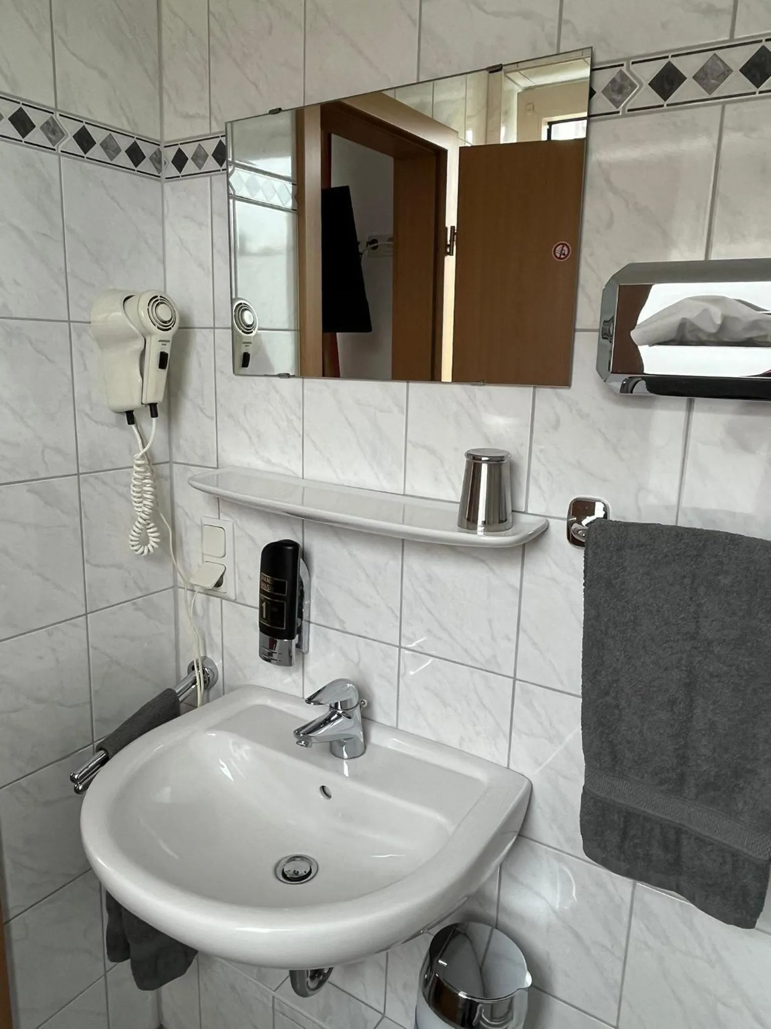 Bathroom in Brauhaus Hotel Ruetershoff