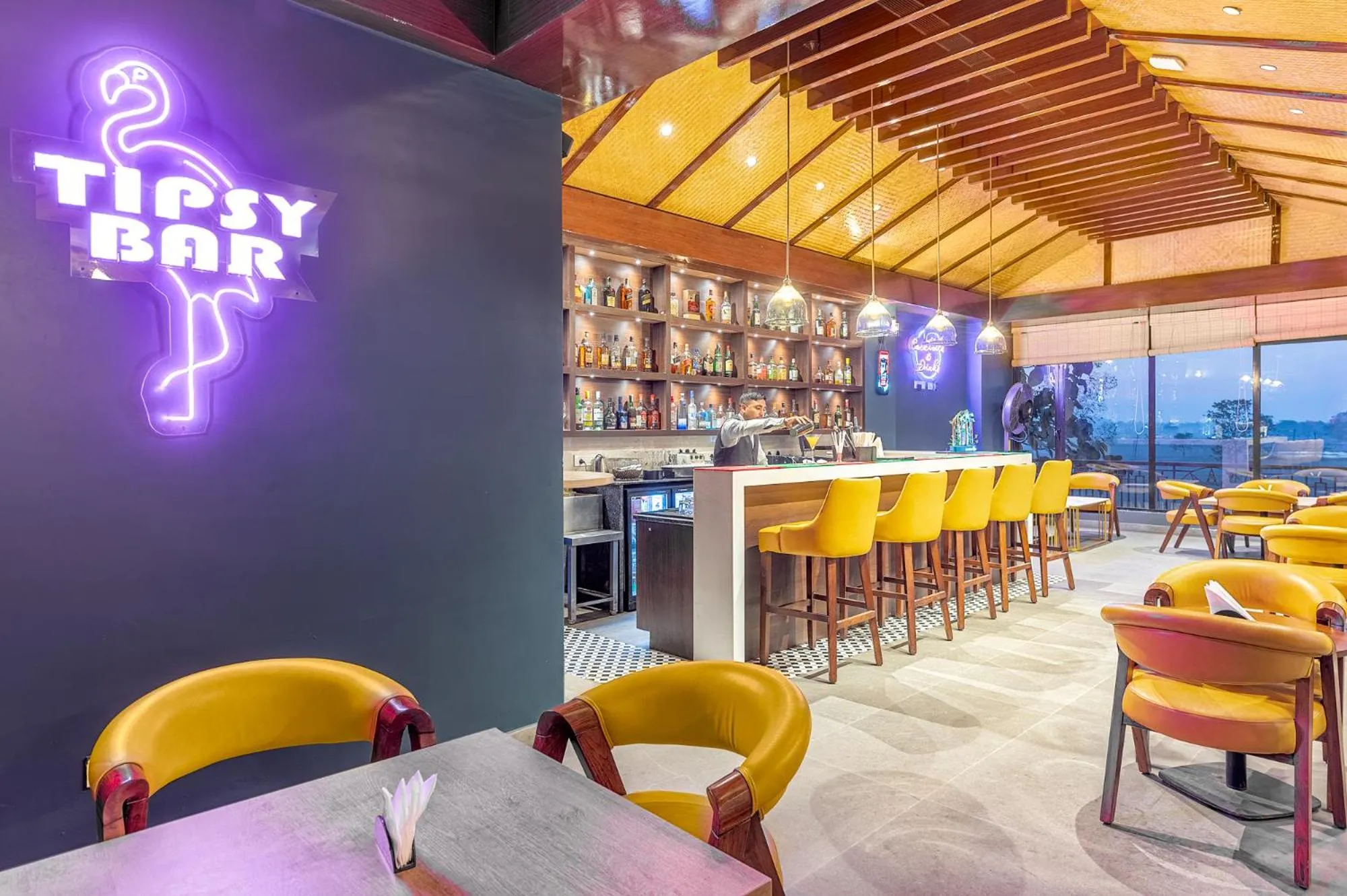 Lounge or bar in Mystique Mayong Resort