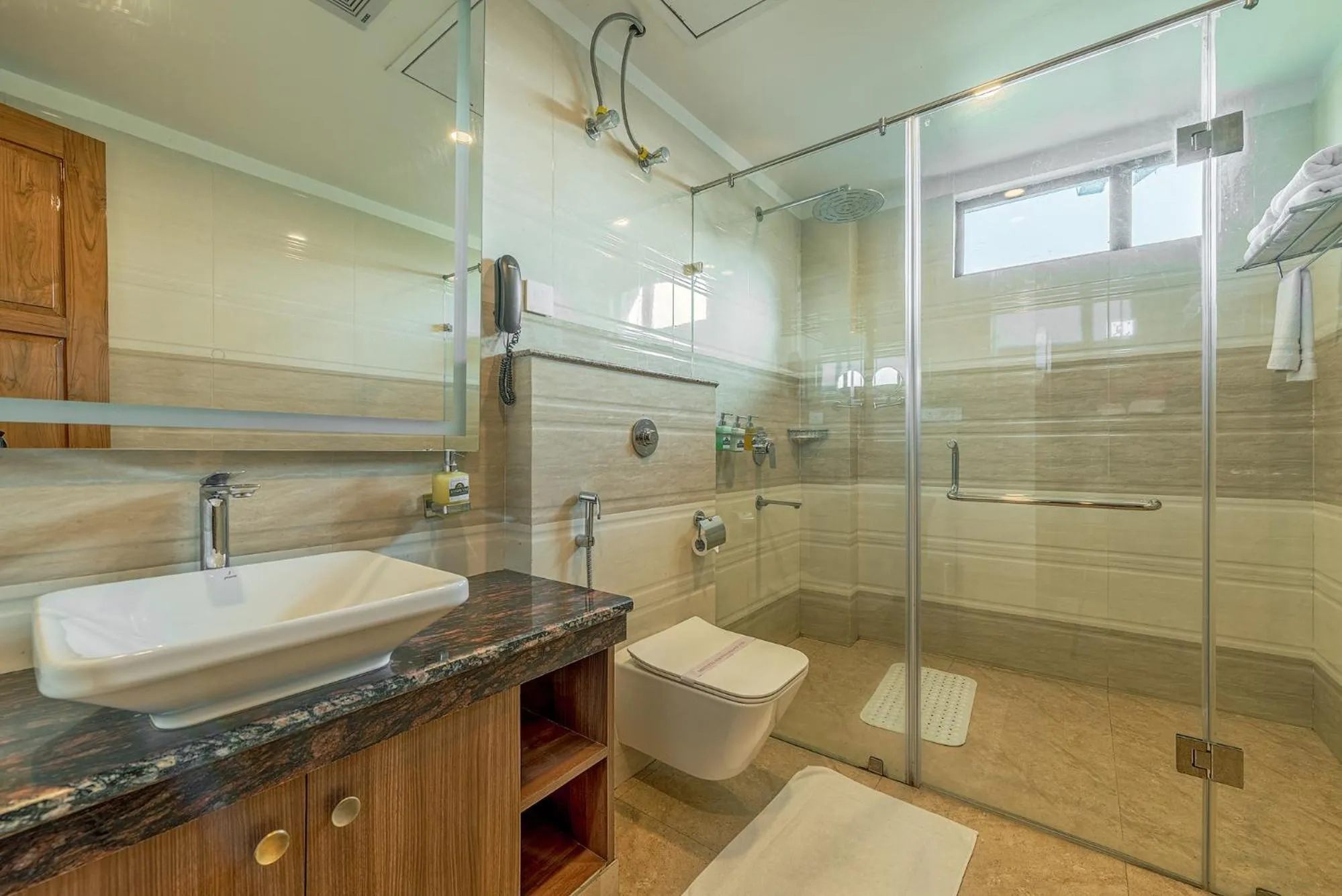 Shower in Mystique Mayong Resort