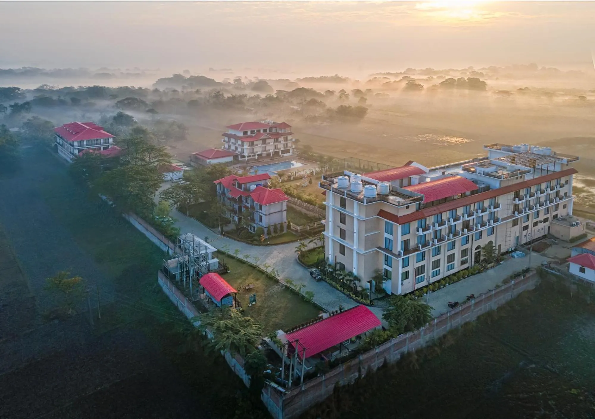 Property building in Mystique Mayong Resort