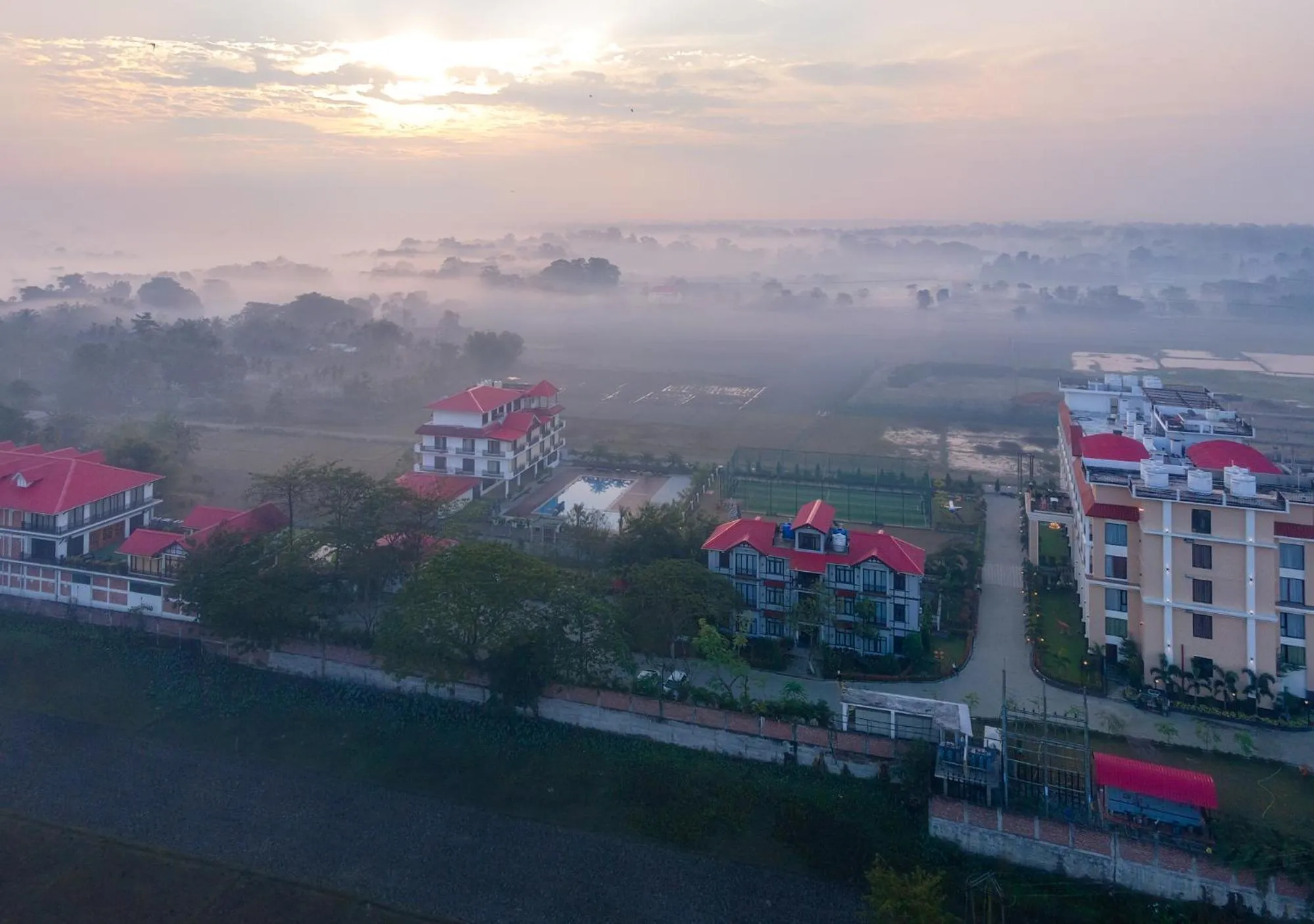 Property building in Mystique Mayong Resort