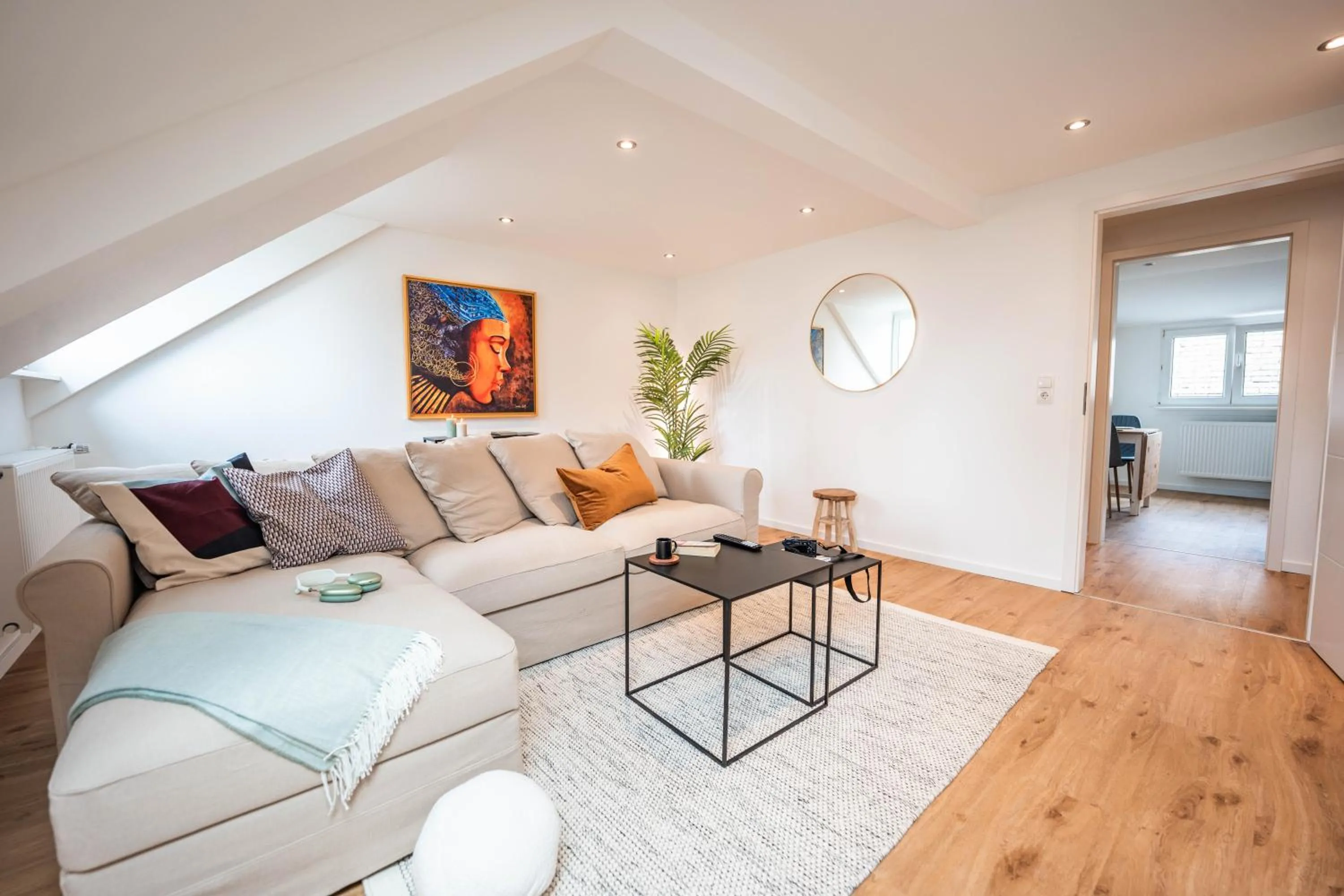 Living room in A Hidden Gem in the Heart of Koblenz
