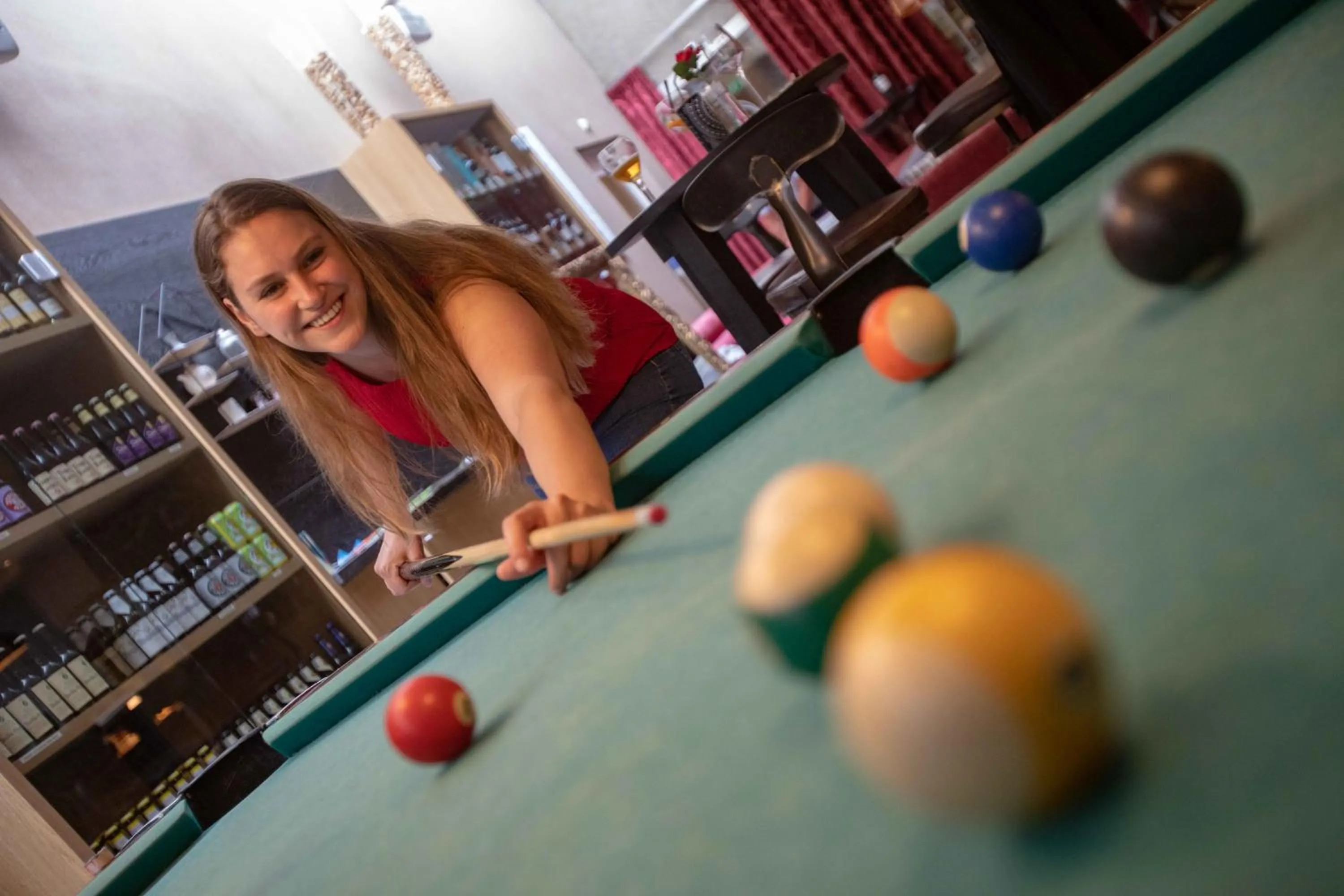 Billiard in Hotel Het Witte Paard
