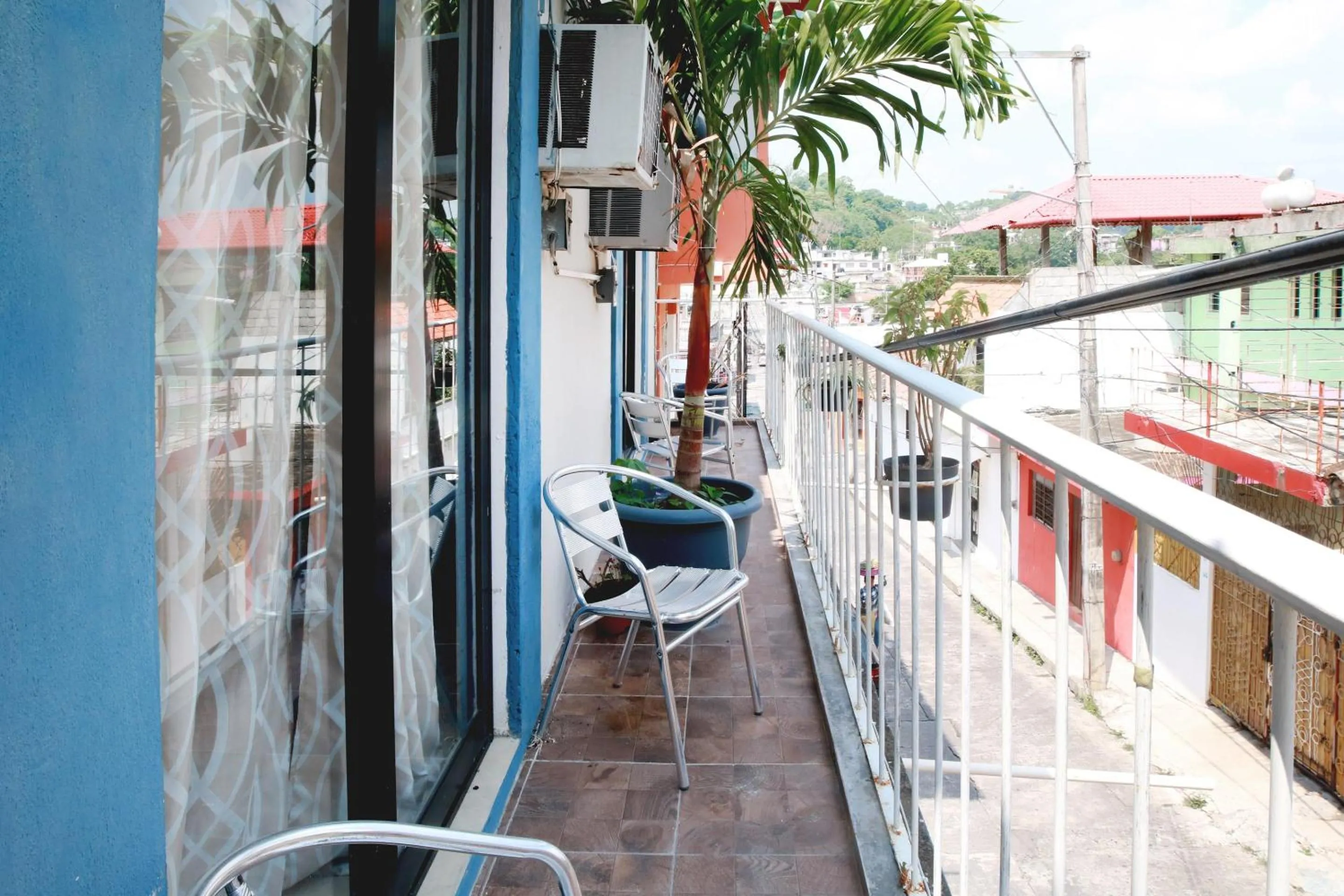 Balcony/Terrace in OYO Hotel Maria Otilia Falla, Papantla