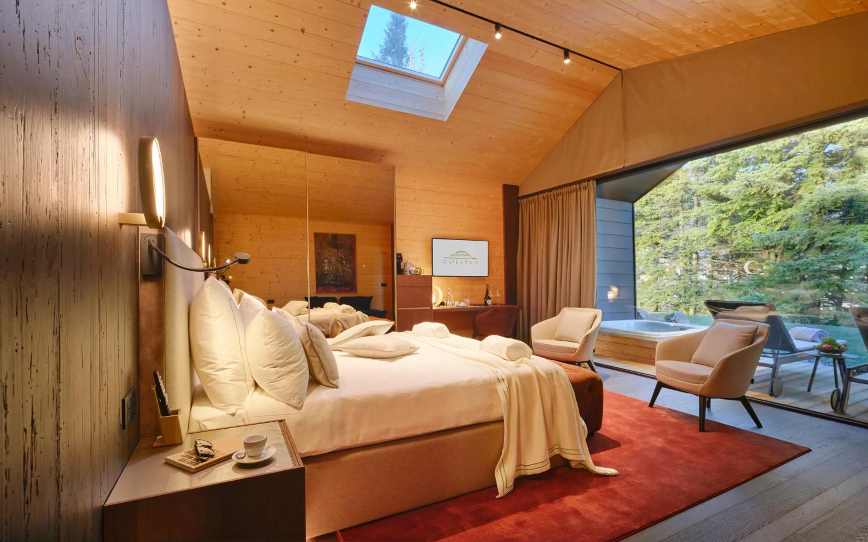 View (from property/room), Bed in Collina Luxury Relais