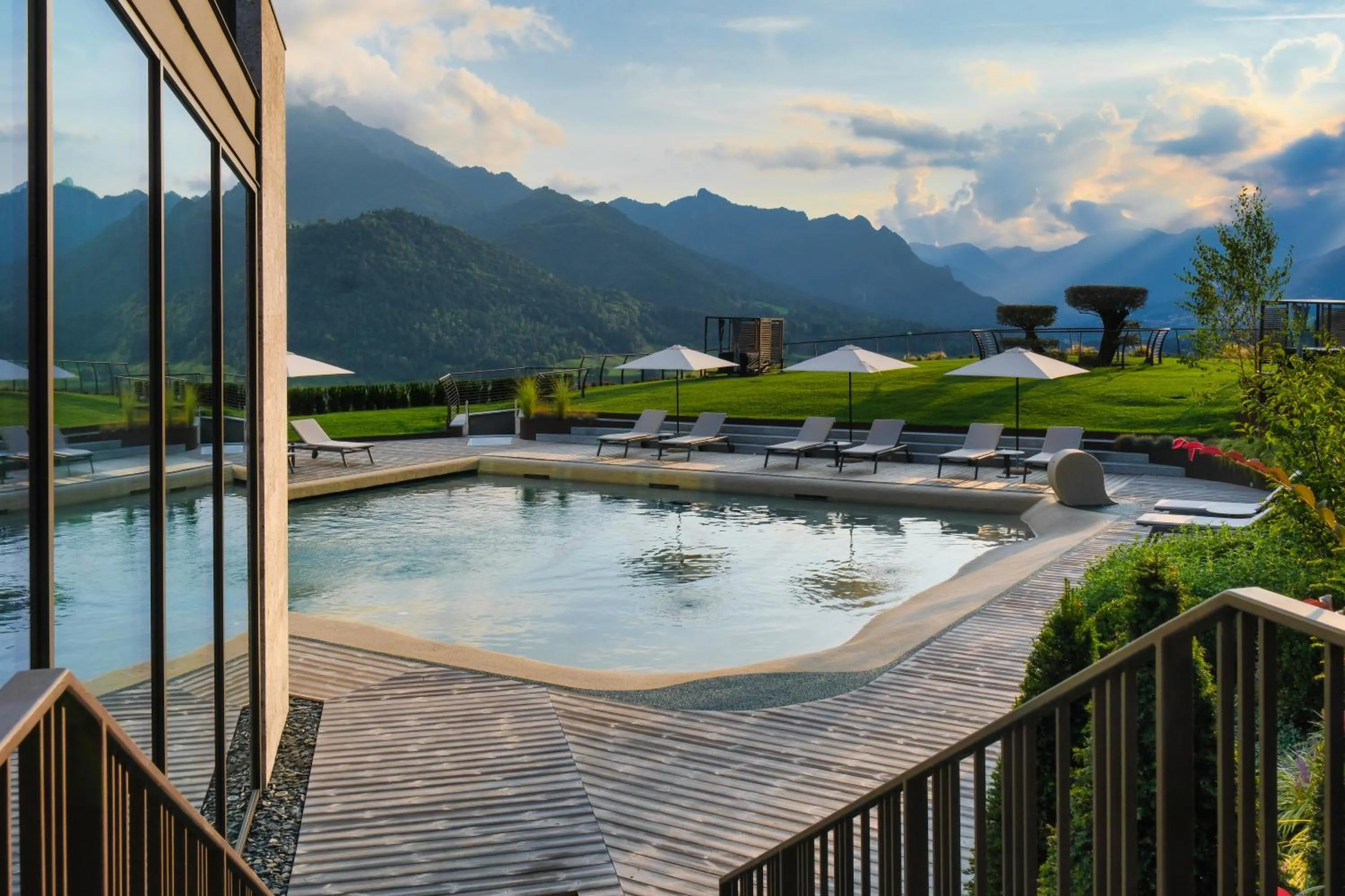 Swimming pool in Collina Luxury Relais