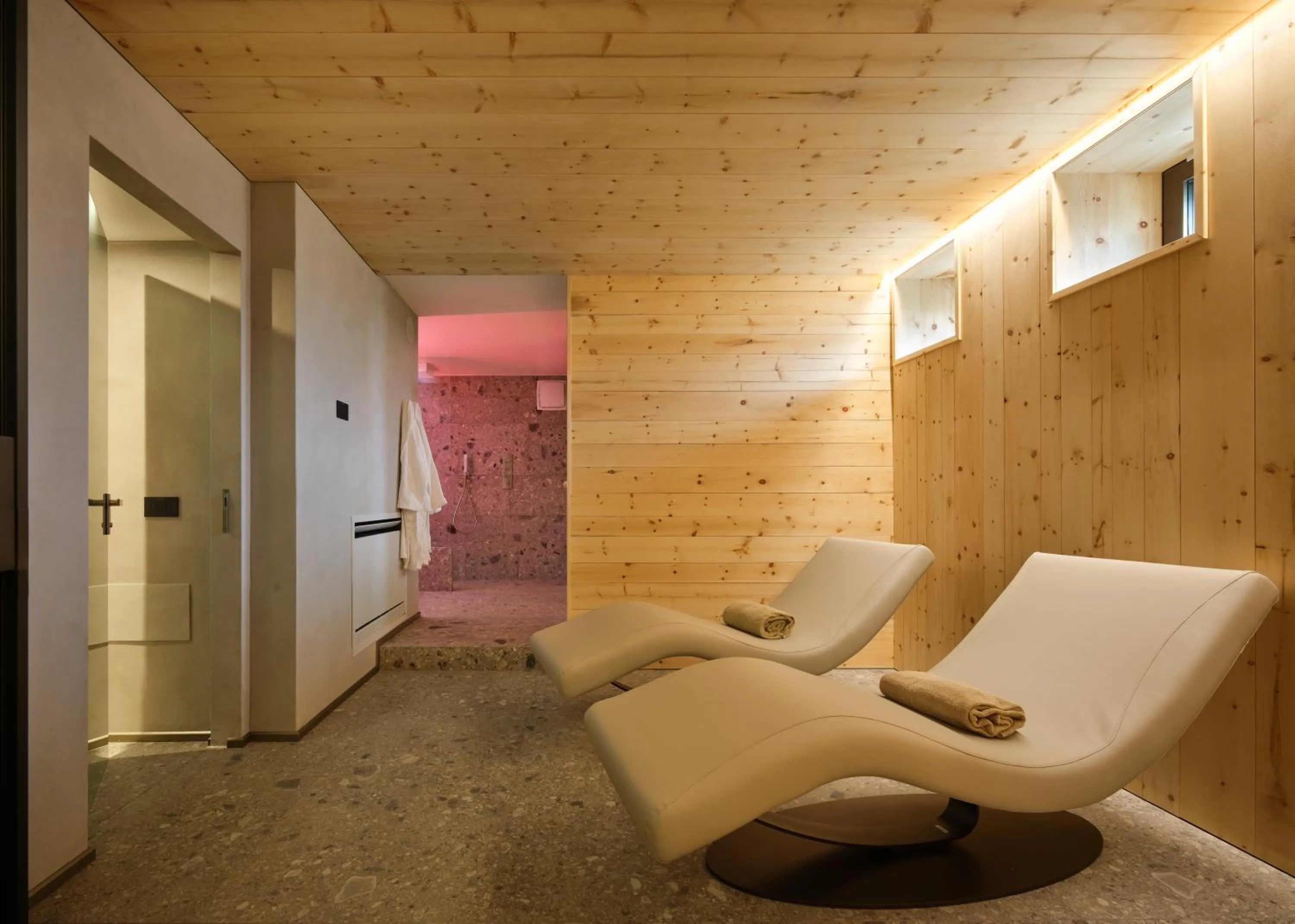 Sauna in Collina Luxury Relais