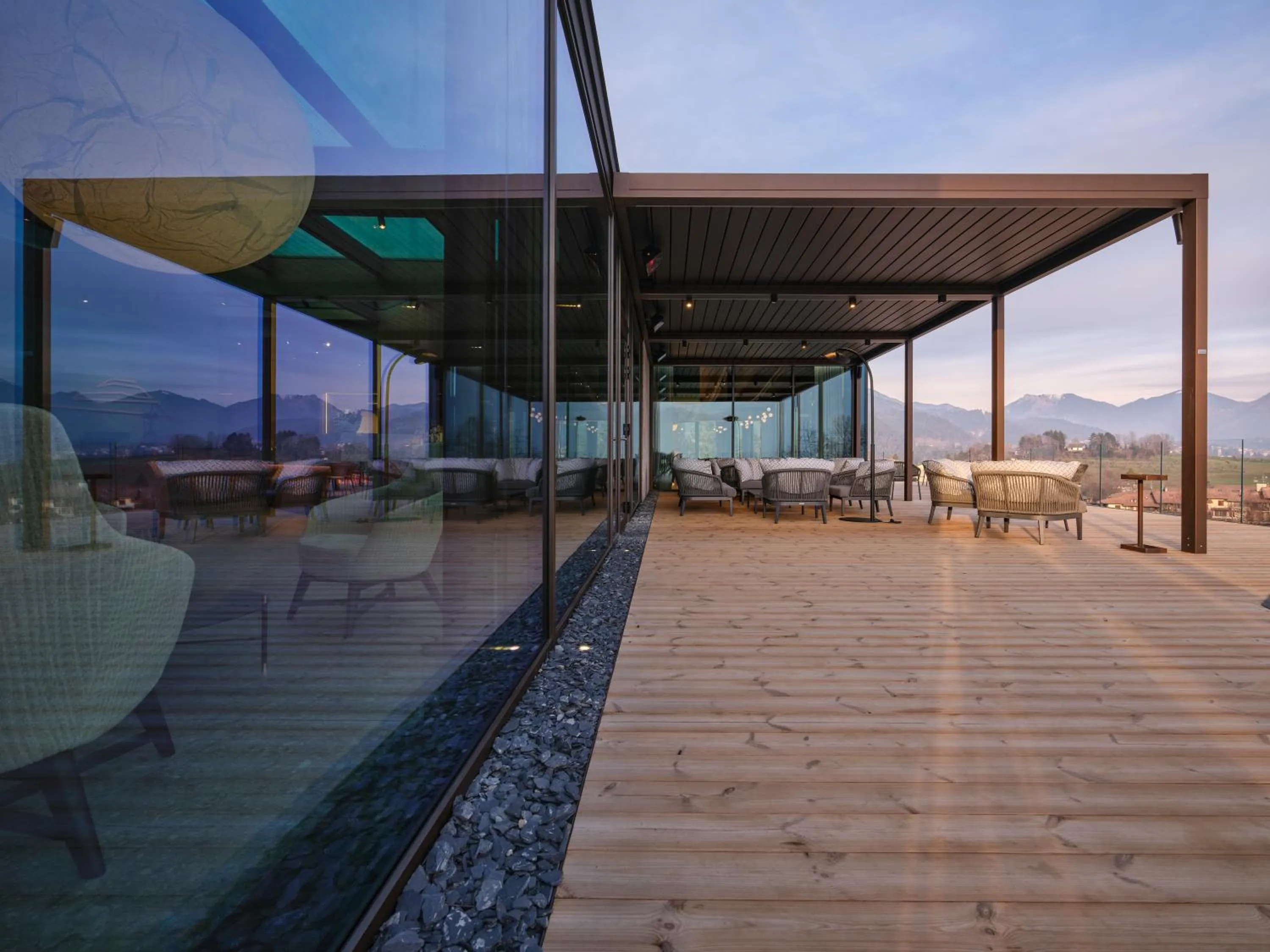 Balcony/Terrace in Collina Luxury Relais