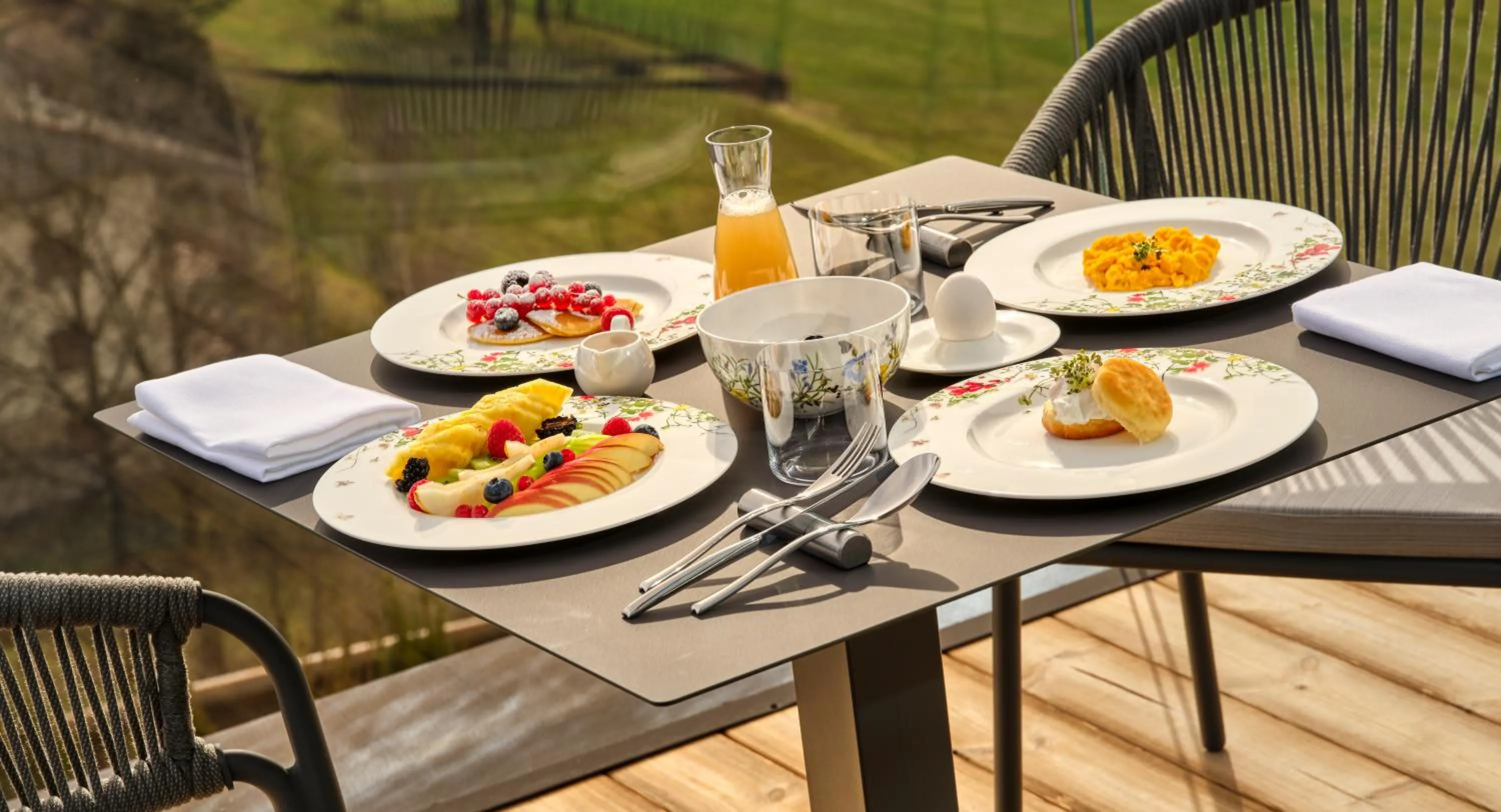 Continental breakfast in Collina Luxury Relais