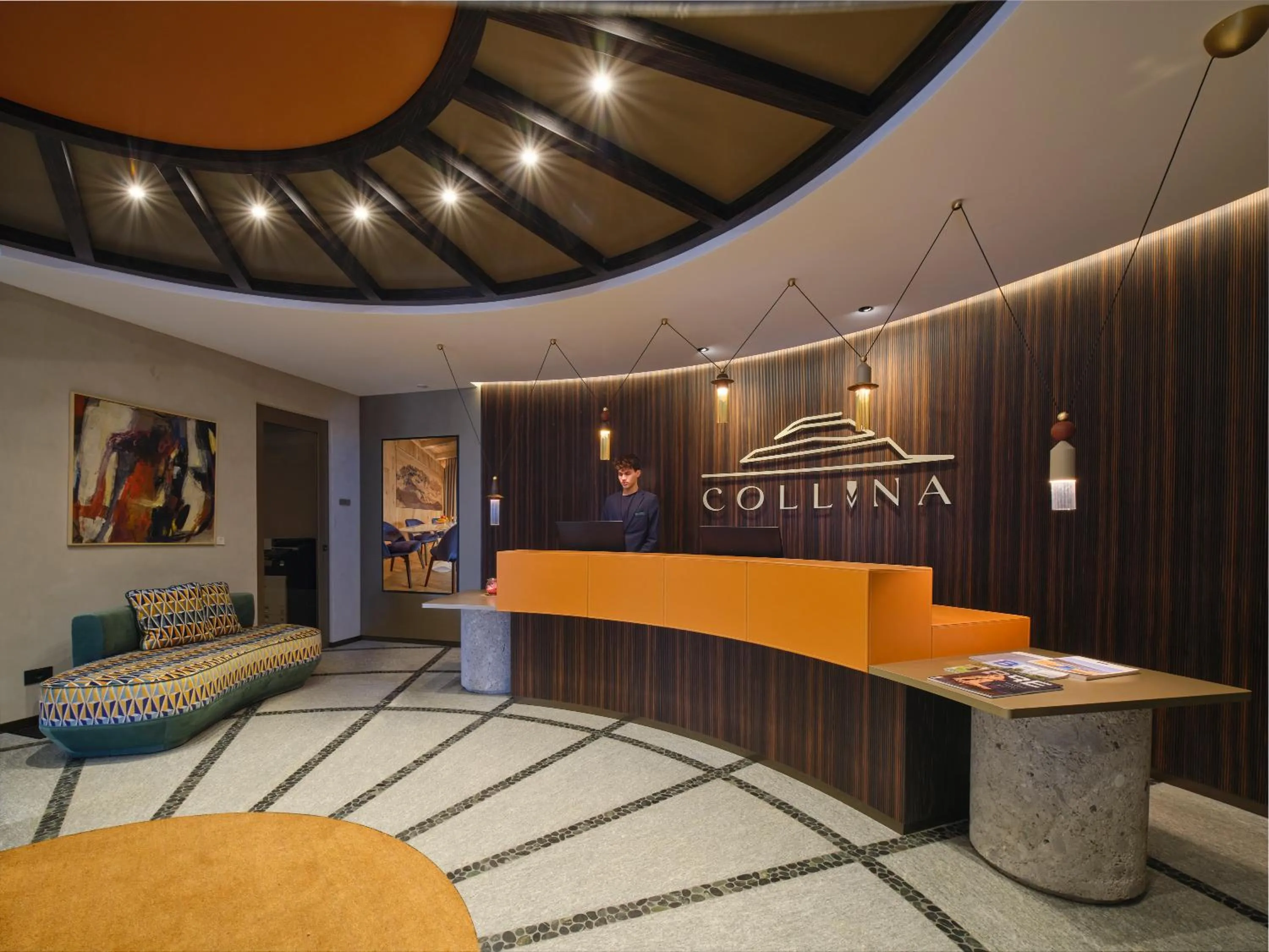 Lobby or reception in Collina Luxury Relais