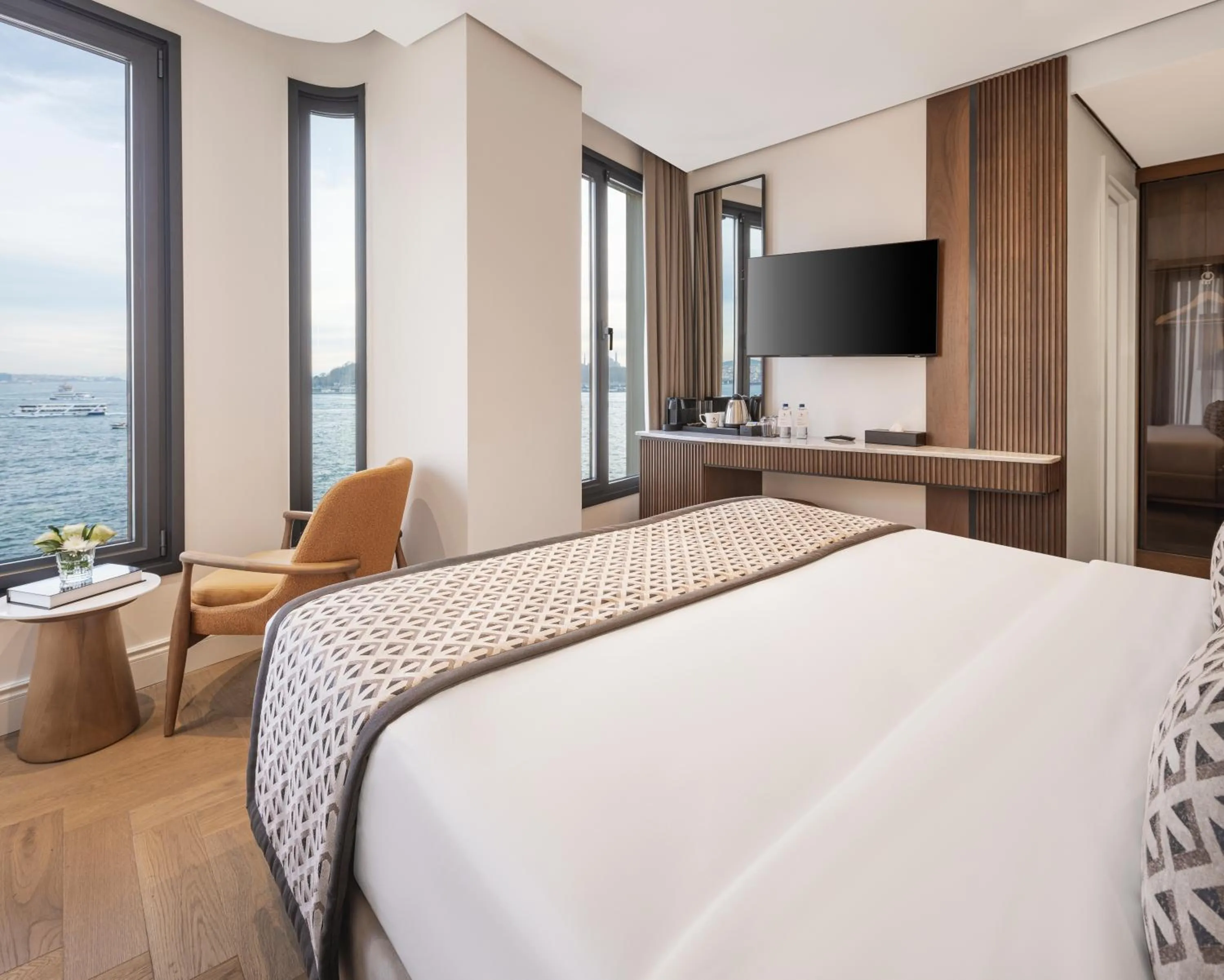 Bed in Dream Inn Karaköy Bosphorus