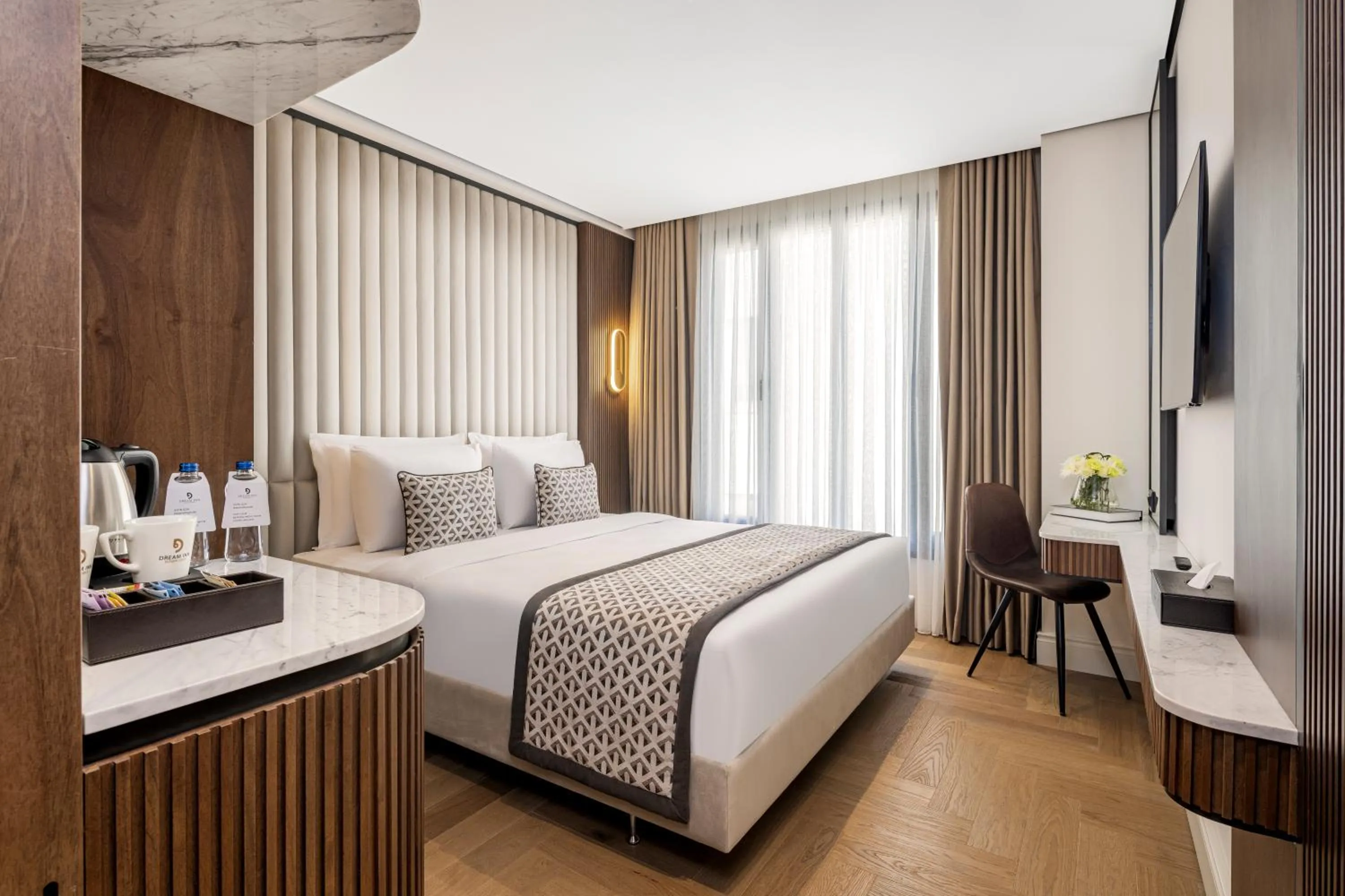 Bed in Dream Inn Karaköy Bosphorus