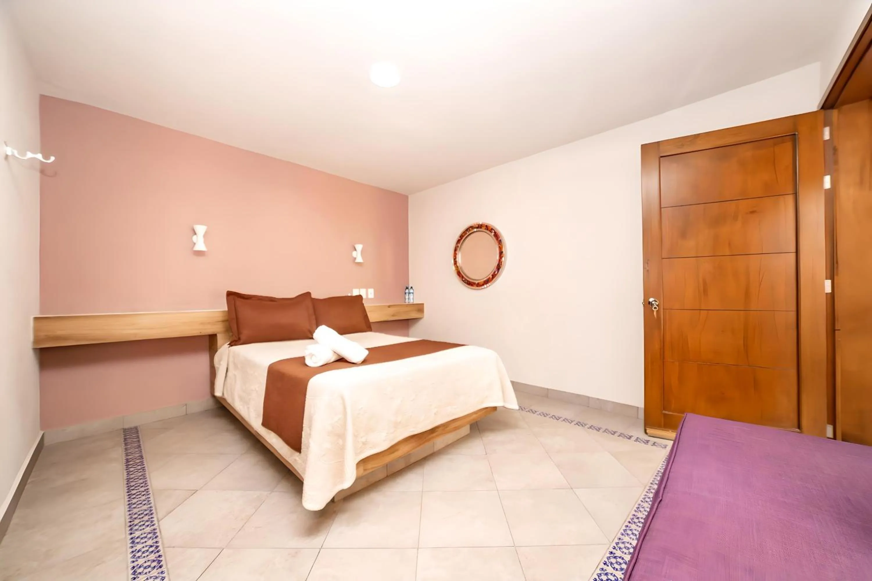 View (from property/room), Bed in El Jazmin de Zanya