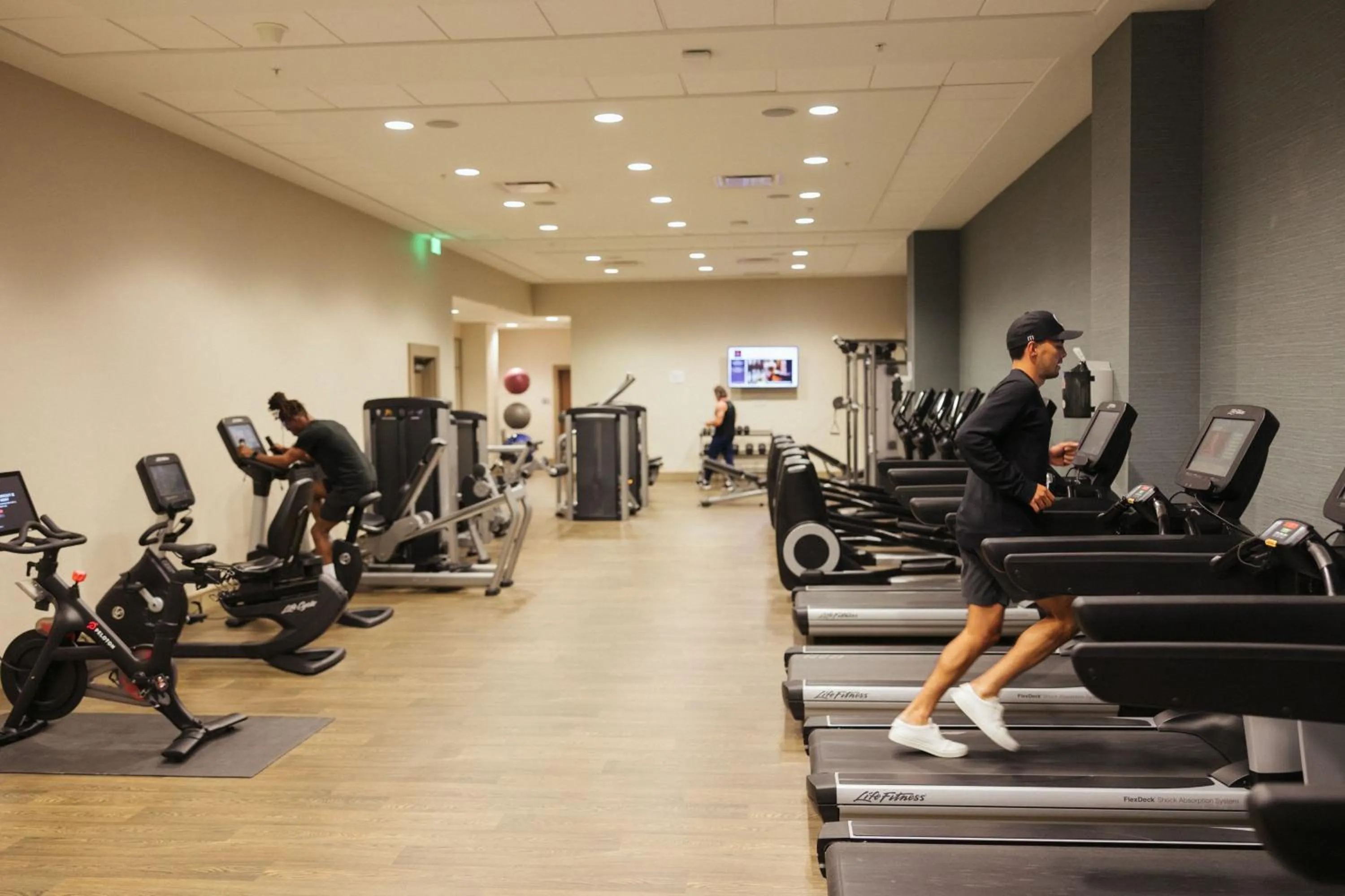 Fitness centre/facilities in Seattle Marriott Bellevue