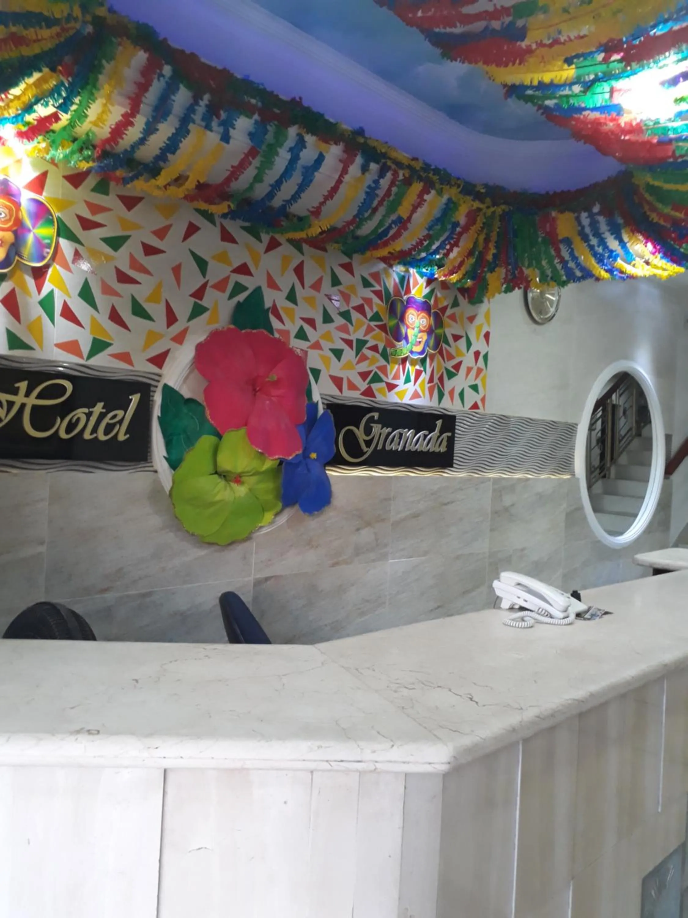 Lobby or reception in Hotel Granada Inn